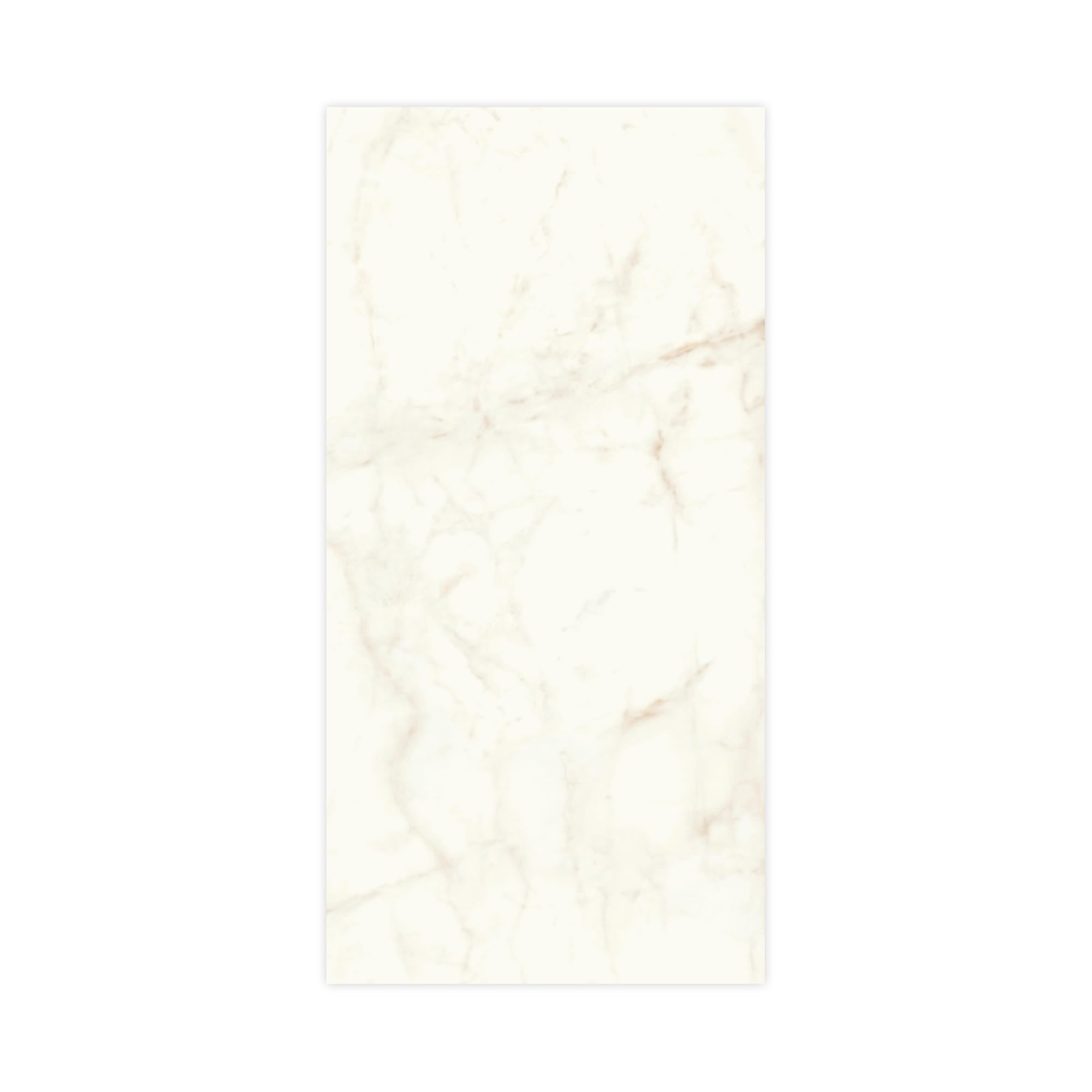 Carrelage effet Marbre Blanc Calacatta Celeste 240x120x0,9 cm Brillant Faventa - Mur intérieur