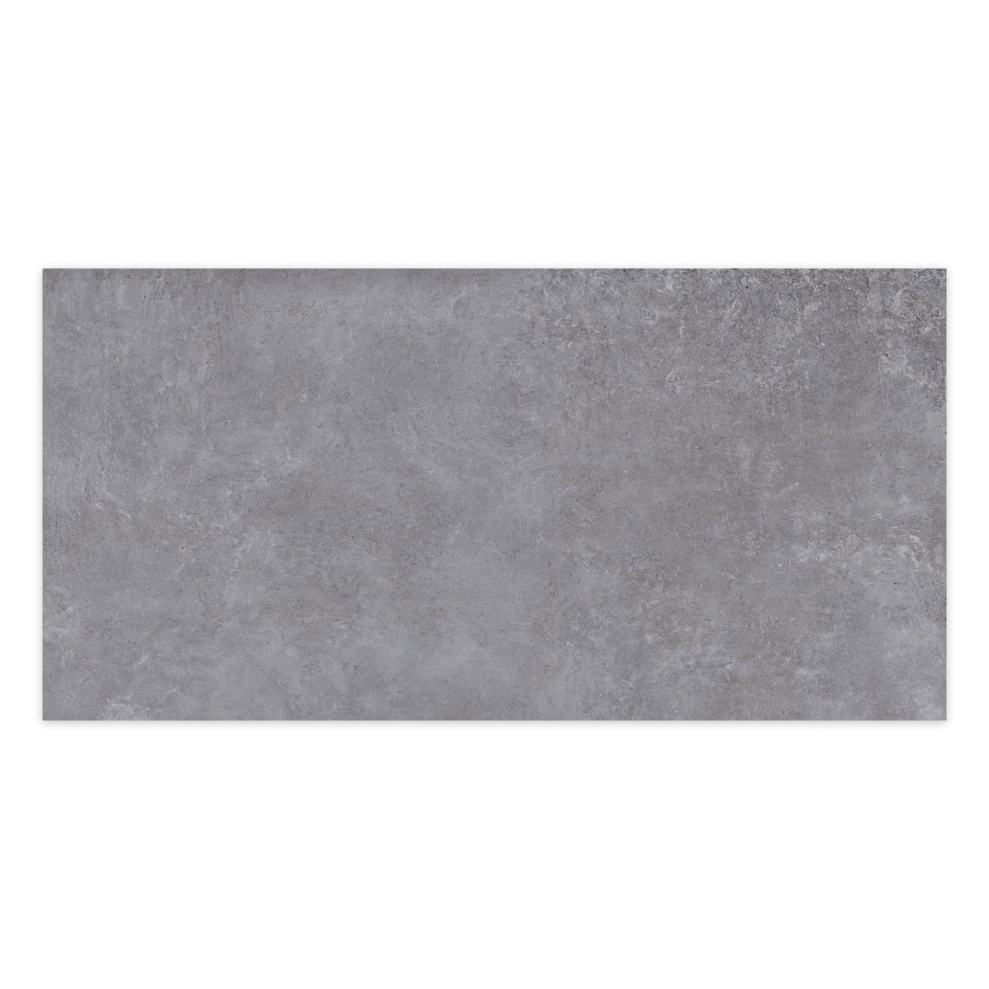 Carrelage effet Béton Gris Cendré 151x75,5x0,9 cm In&Out Sorelan - Sol et mur intérieur et Sol extérieur