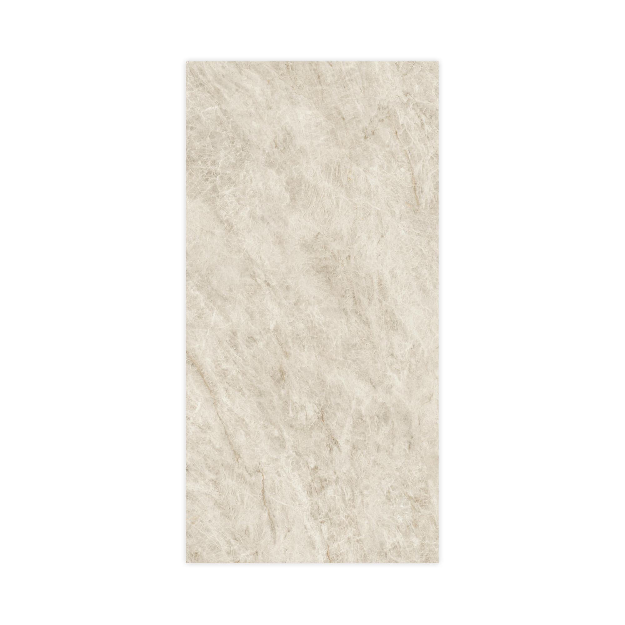 Carrelage effet Marbre Blanc Impérial 240x120x0,9 cm Brillant Sorvella - Mur intérieur
