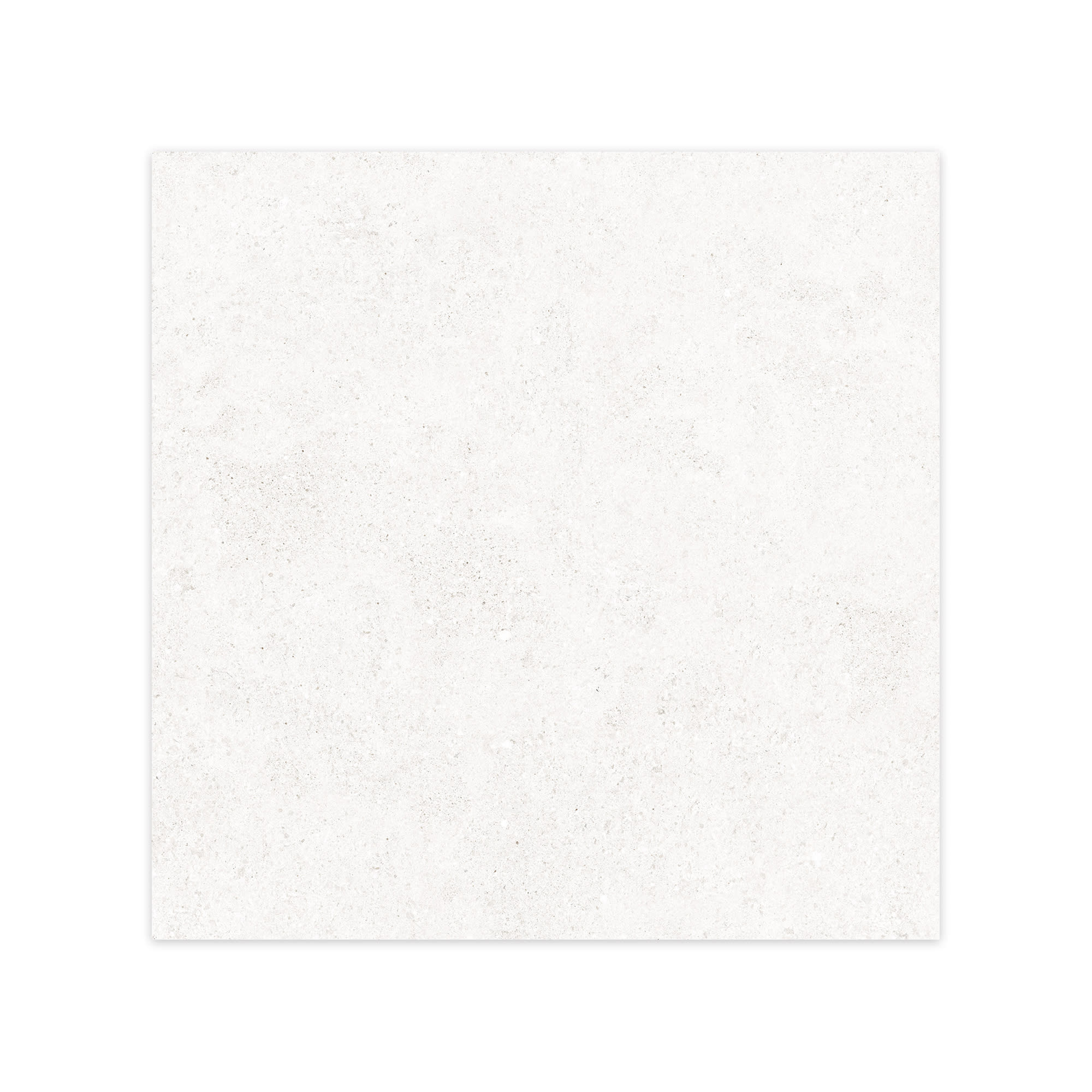 Carrelage effet Béton Blanc 90x90x0,9 cm In&Out Arvelis - Sol et mur intérieur et Sol extérieur