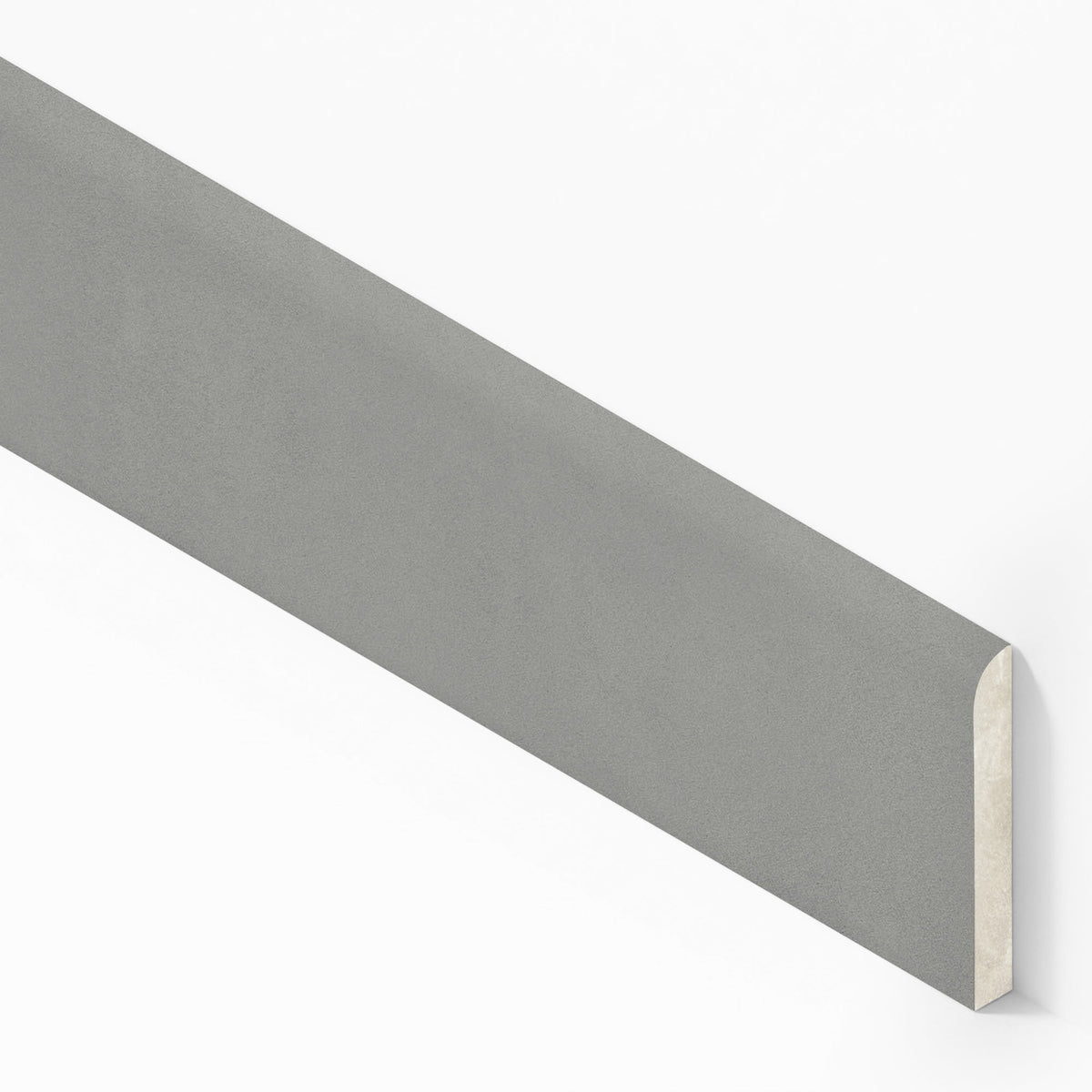 Plinthe carrelage effet Béton Gris Cendré 60x7,2 cm Mat Montera
