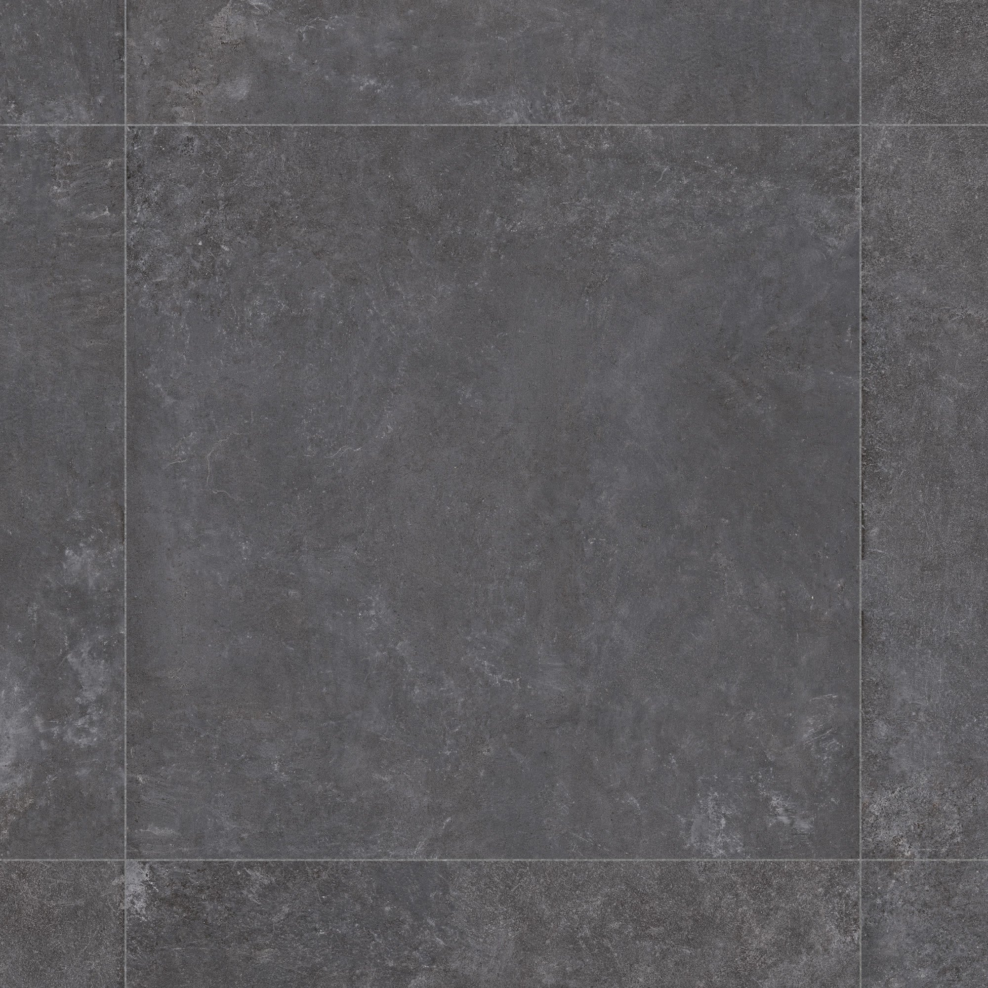 Carrelage effet Béton Gris Anthracite 90x90x0,9 cm In&Out Sorelan - Sol et mur intérieur et Sol extérieur