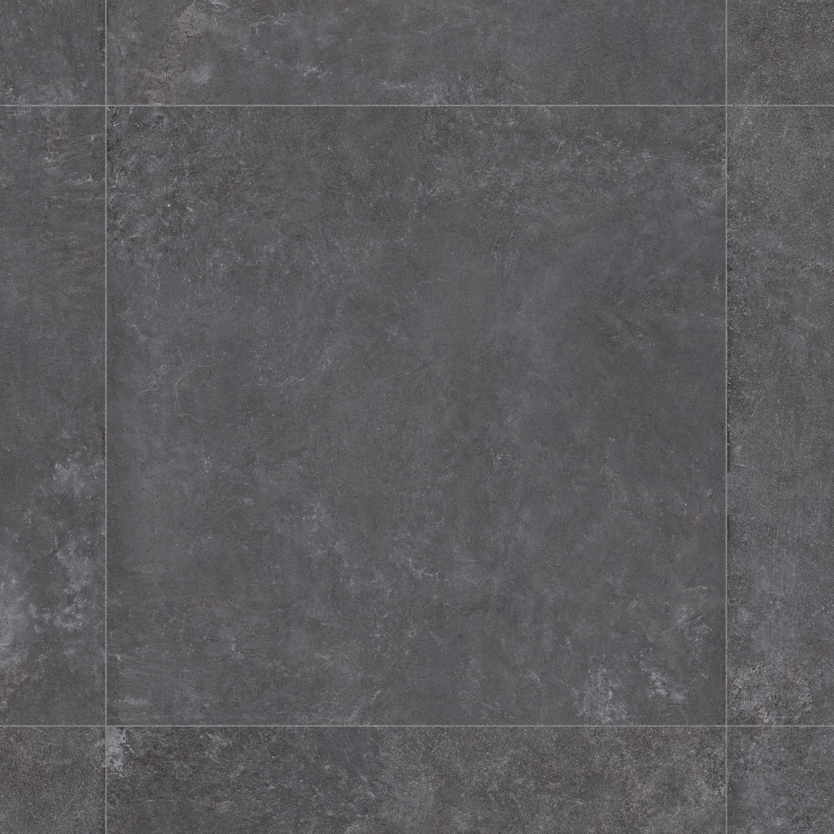 Carrelage effet Béton Gris Anthracite 90x90x0,9 cm In&Out Sorelan - Sol et mur intérieur et Sol extérieur