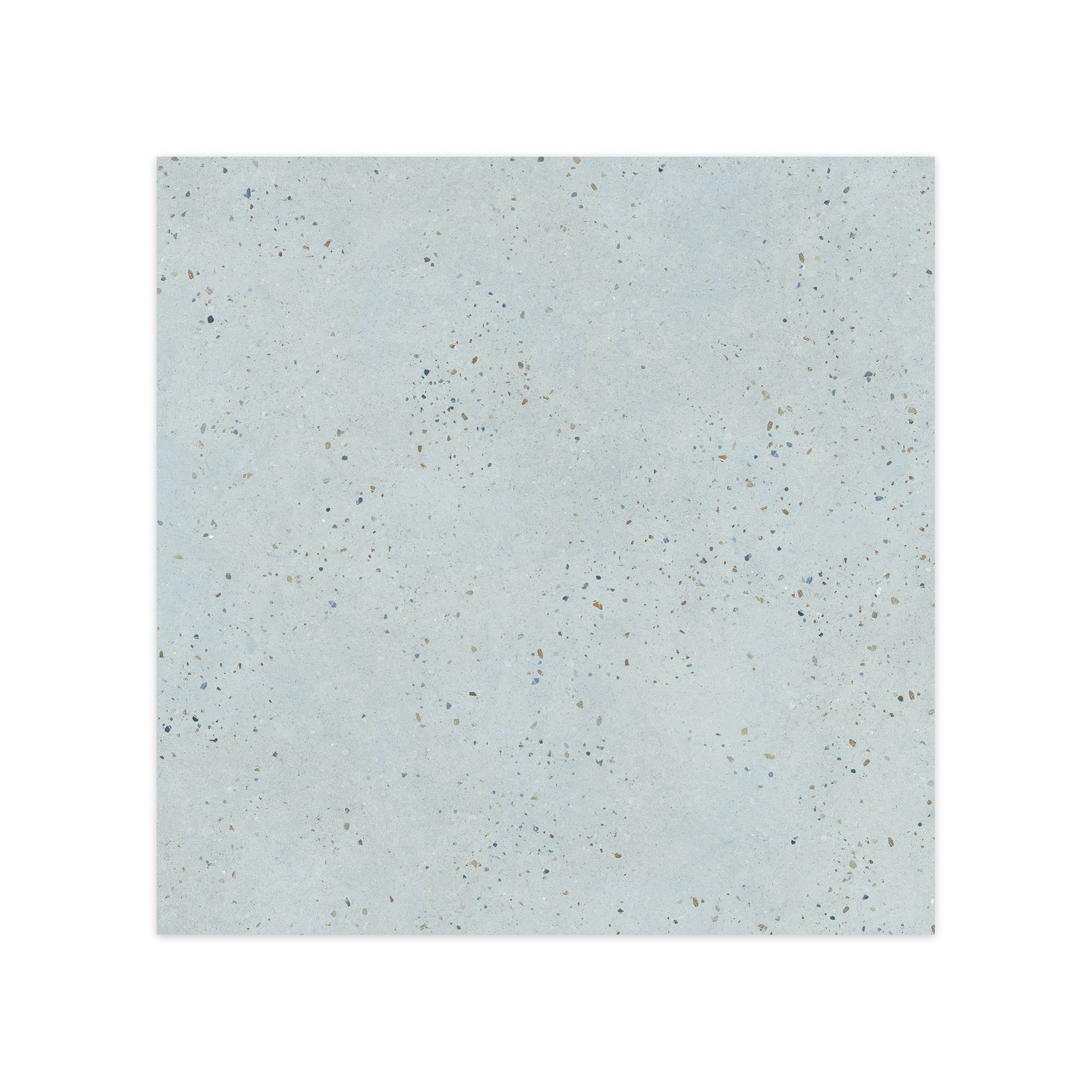 Carrelage effet Terrazzo Vert 90x90x0,9 cm Soreli - Sol et mur intérieur