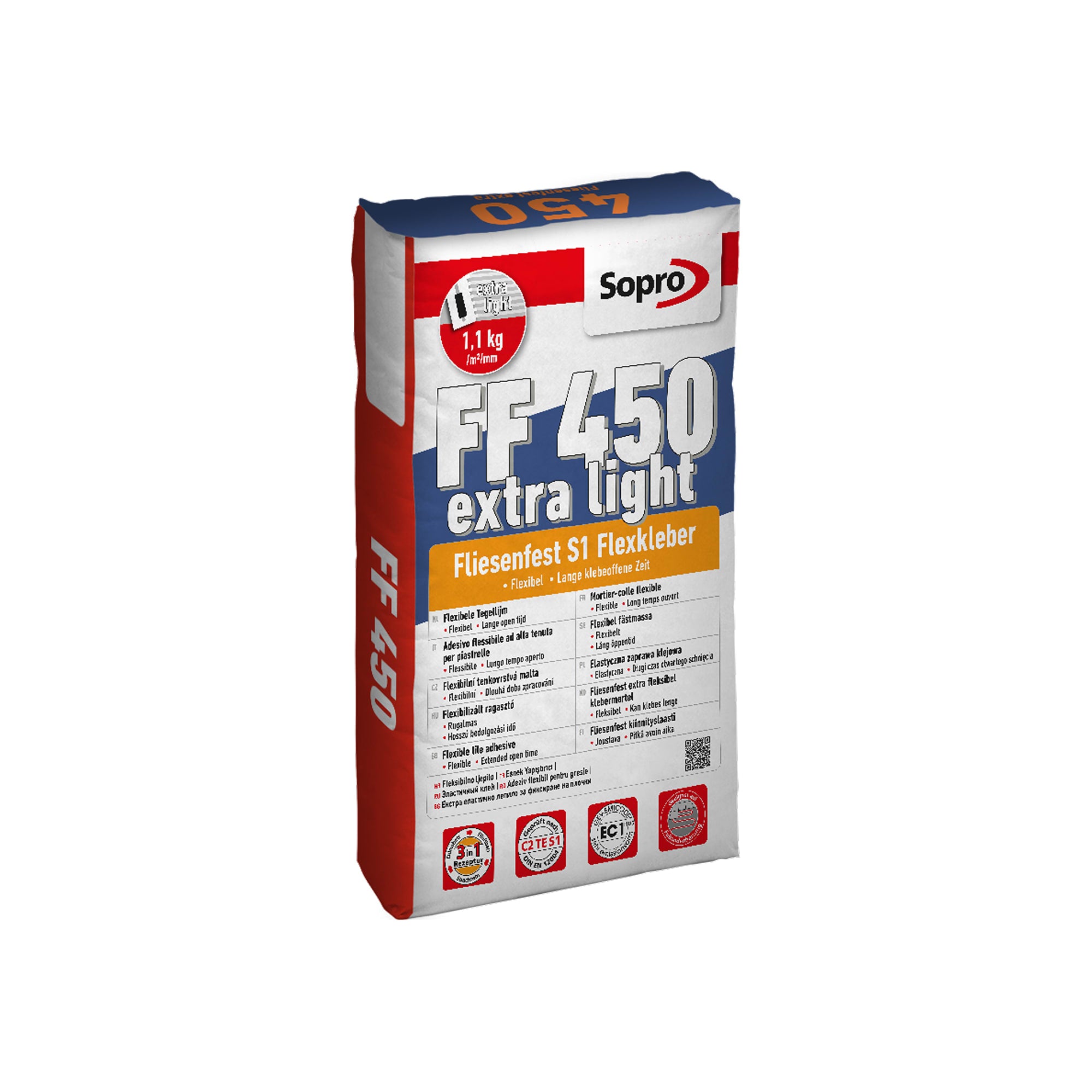 Colle carrelage intérieur - Sopro FF 450 - 5 kg