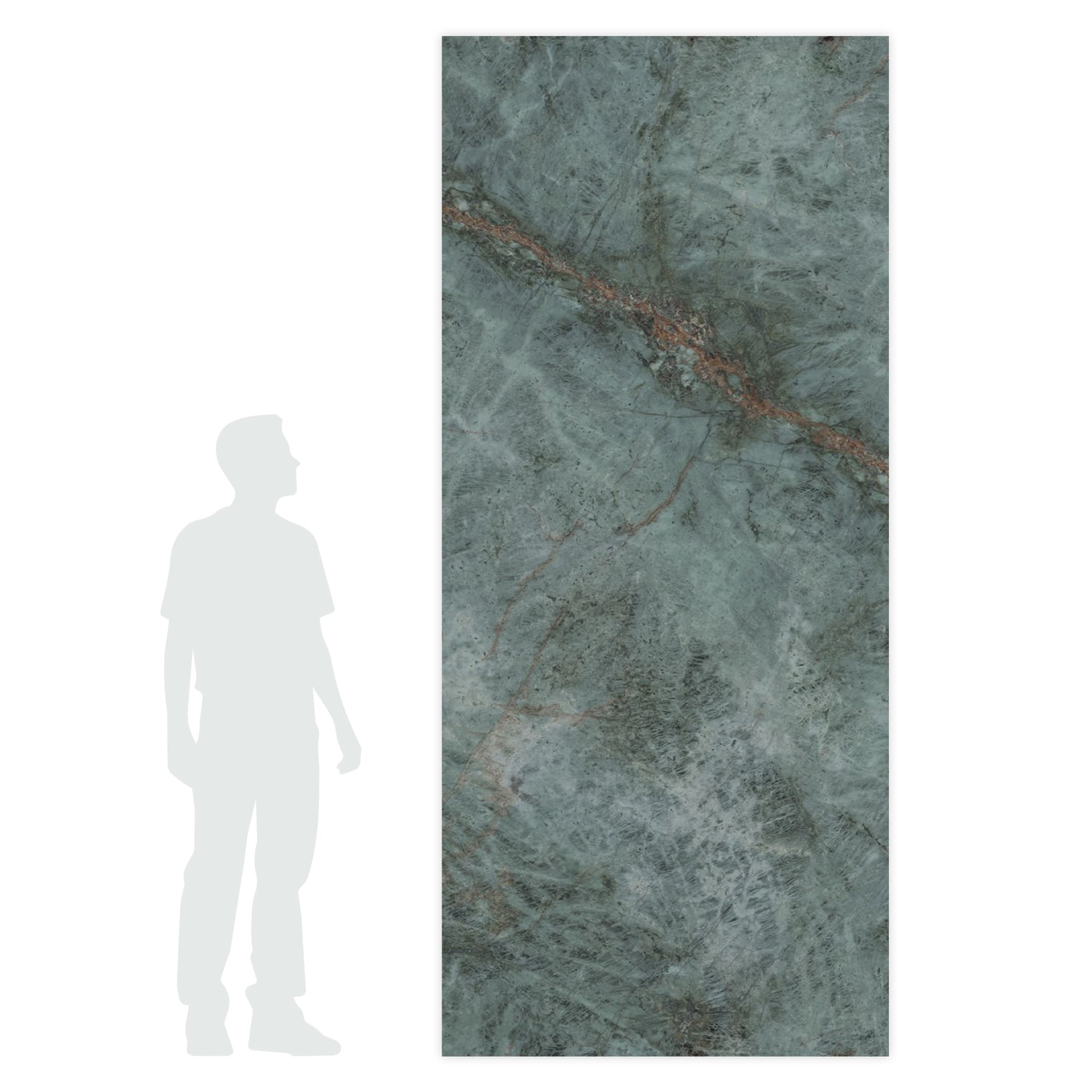 Carrelage effet Marbre Eclipse 278x120x0,6 cm Brillant Sorvella - Mur intérieur