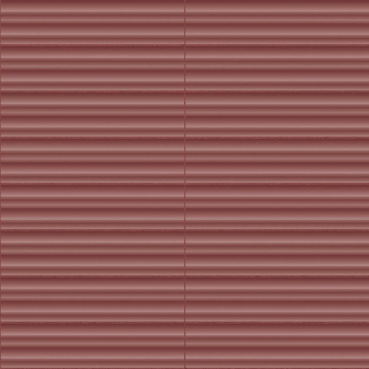 Carrelage 3D Rouge 25x5x1,2 cm Iseron - Mur intérieur