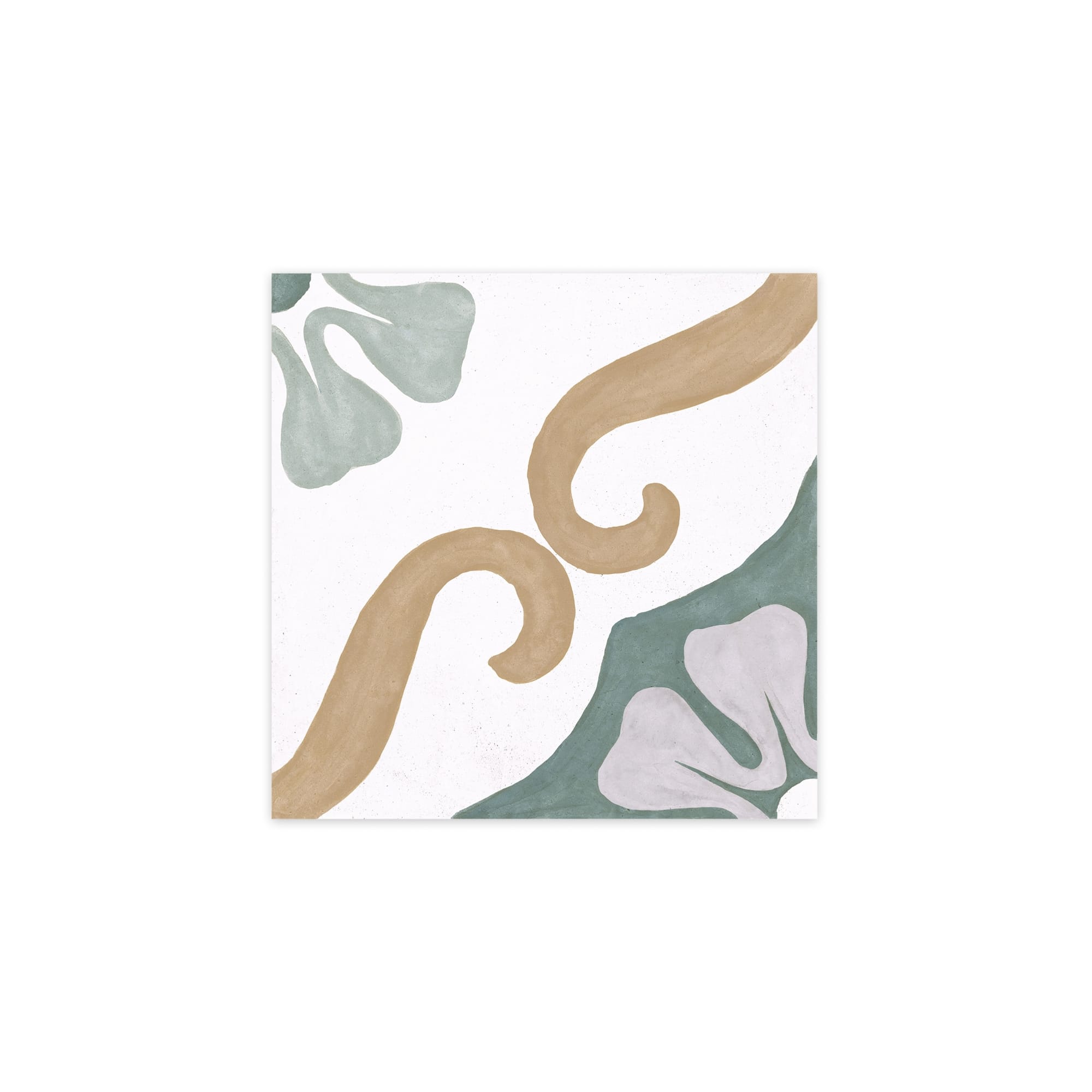 Carrelage effet Carreau ciment Florentis Bleu 22,3x22,3x0,9 cm Soriel - Sol et mur intérieur