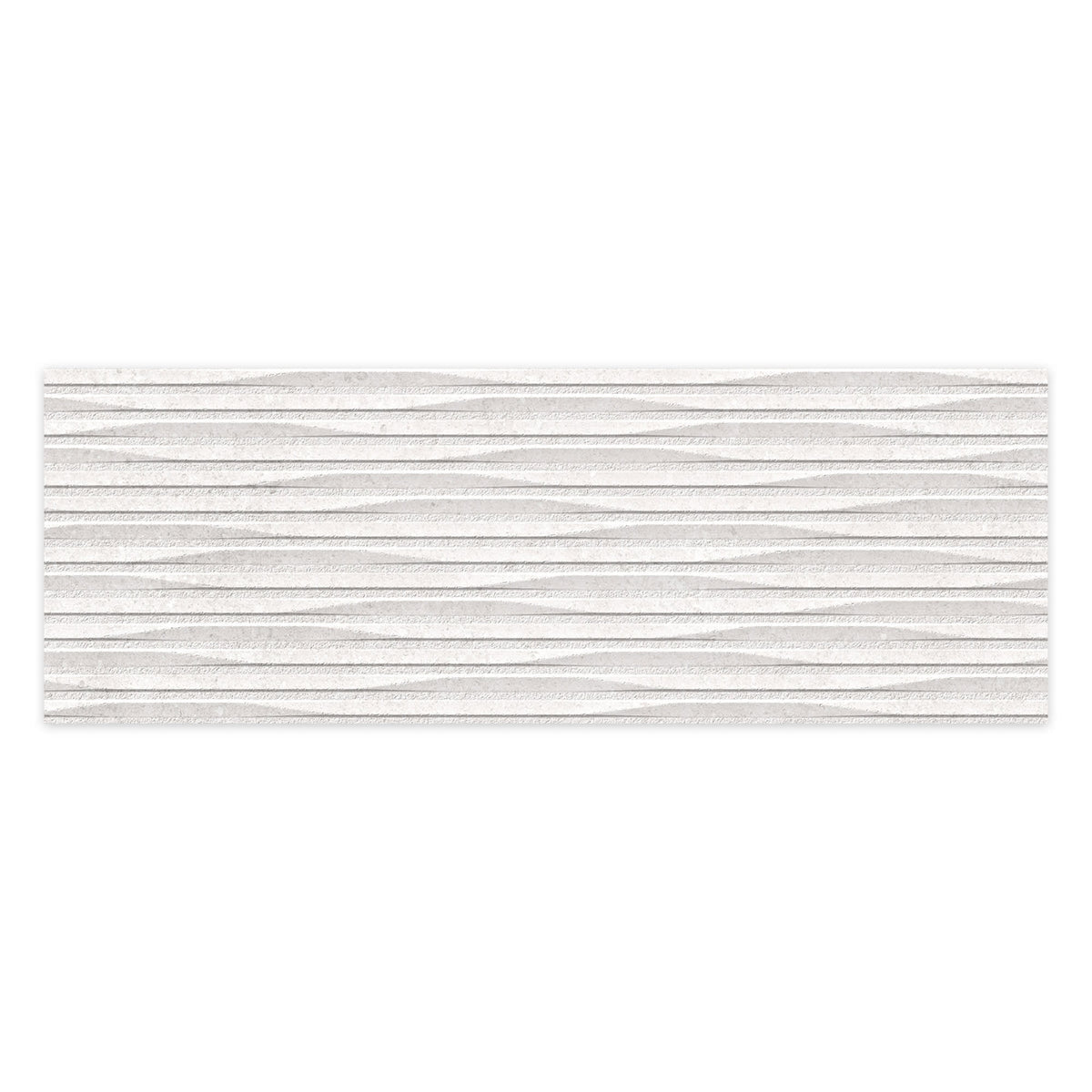 Carrelage effet Pierre 3D Gris Perle Linea 100x33,3x0,98 cm Orvigny - Mur intérieur