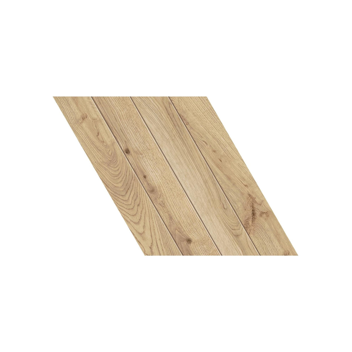 Carrelage effet Parquet Bois Chêne Ivoire Chevron Pointe de Hongrie 45x32,5x0,95 cm Mat Bravino - Sol et mur intérieur