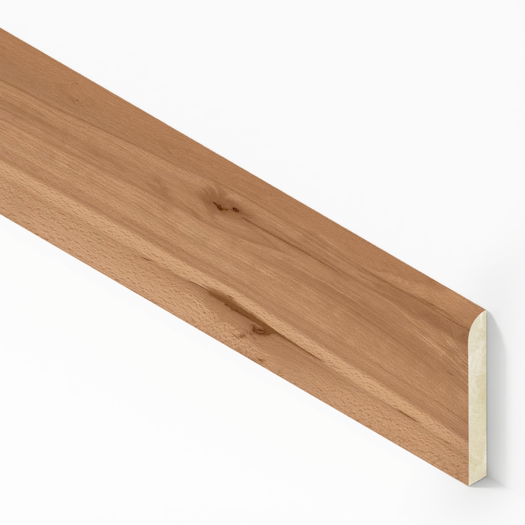 Plinthe carrelage effet Bois Hêtre Noce 150x7,2 cm Mat Rivaro