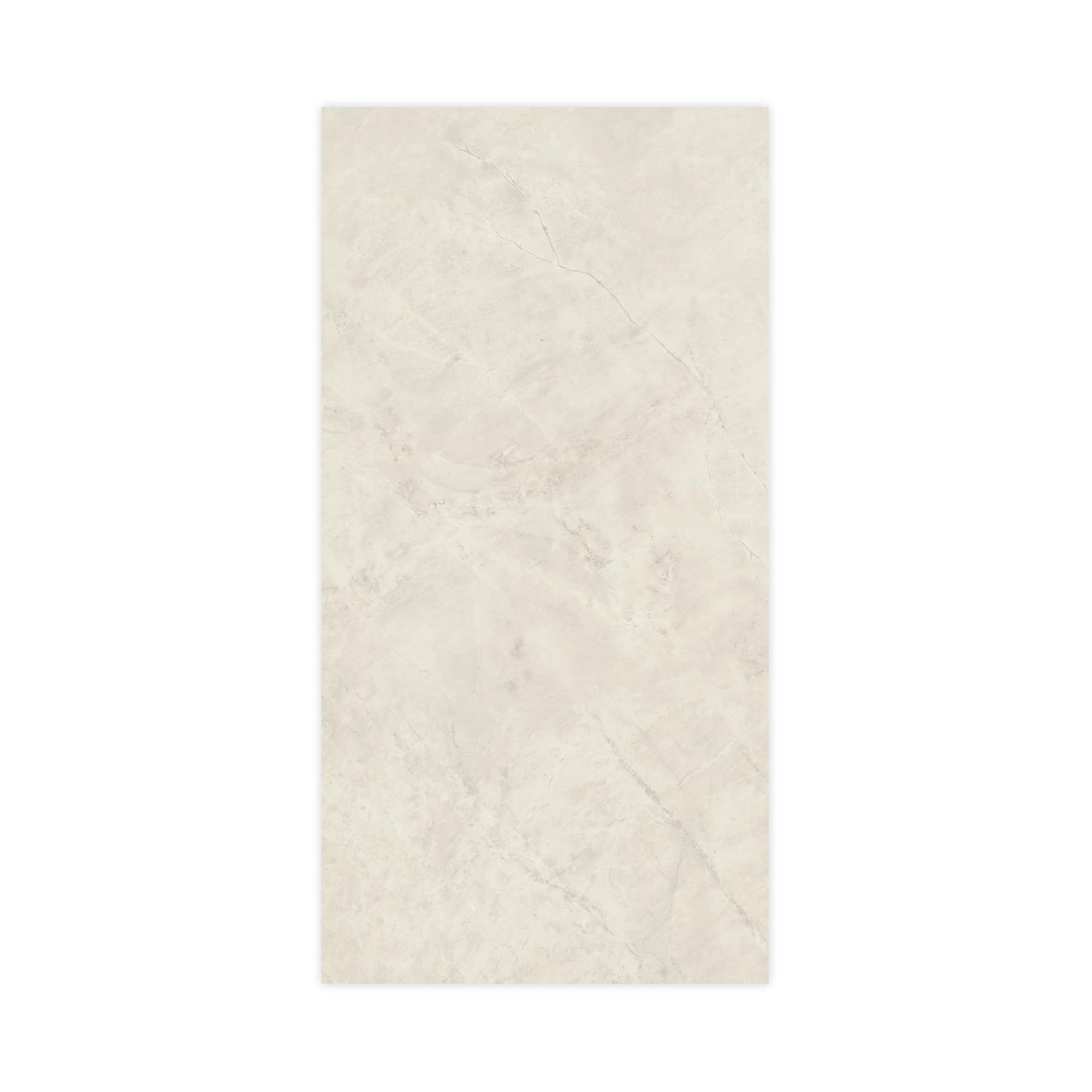 Carrelage effet Marbre Gris Luna 240x120x0,9 cm Brillant Montira - Mur intérieur