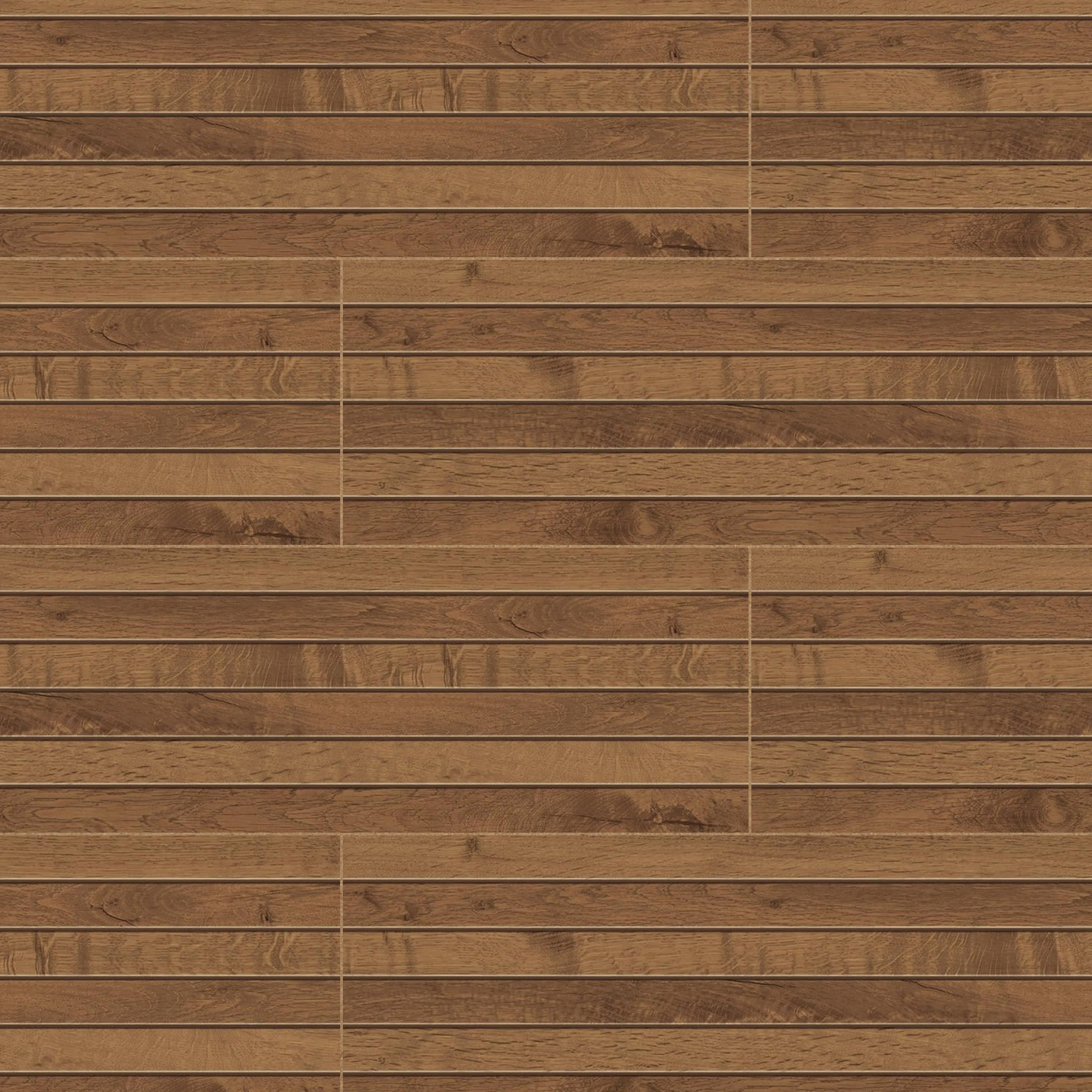 Carrelage effet Parquet Bois Chêne Cognac Stripe 75x18,5x0,9 cm Mat Lorenta - Sol et mur intérieur