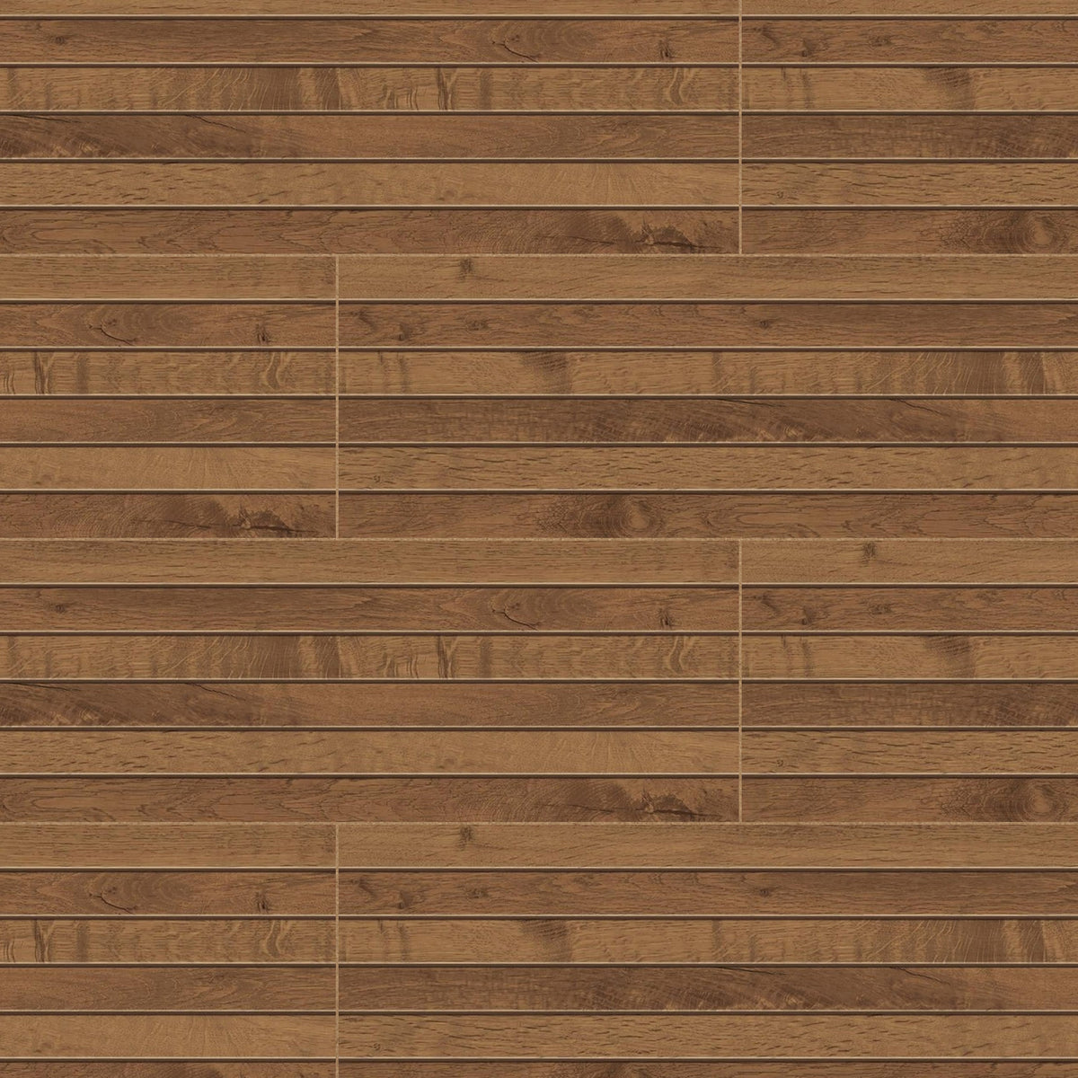 Carrelage effet Parquet Bois Chêne Cognac Stripe 75x18,5x0,9 cm Mat Lorenta - Sol et mur intérieur