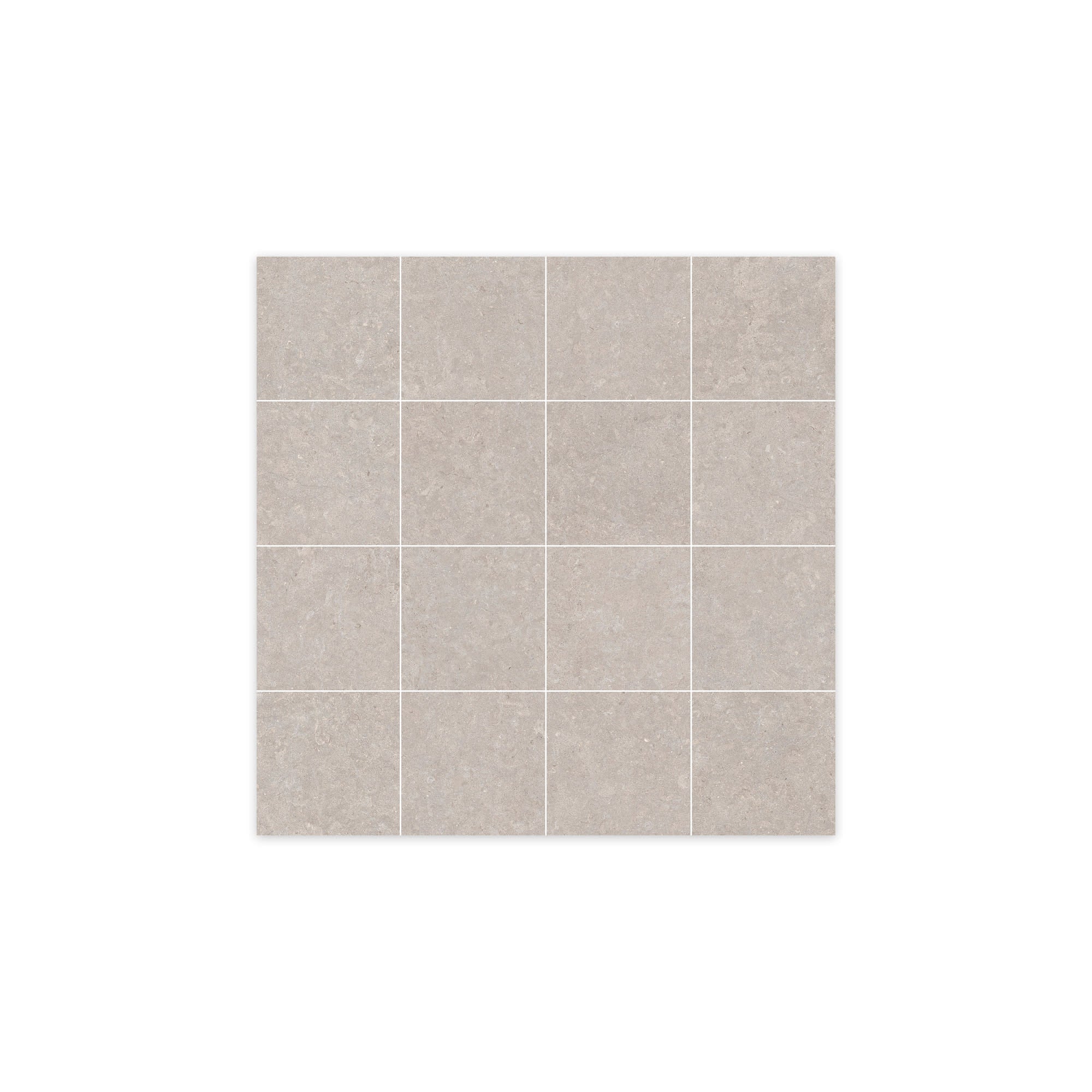 Mosaïque effet Pierre Gris Cendré 30x30x0,9 cm Belmorin - Sol et mur intérieur