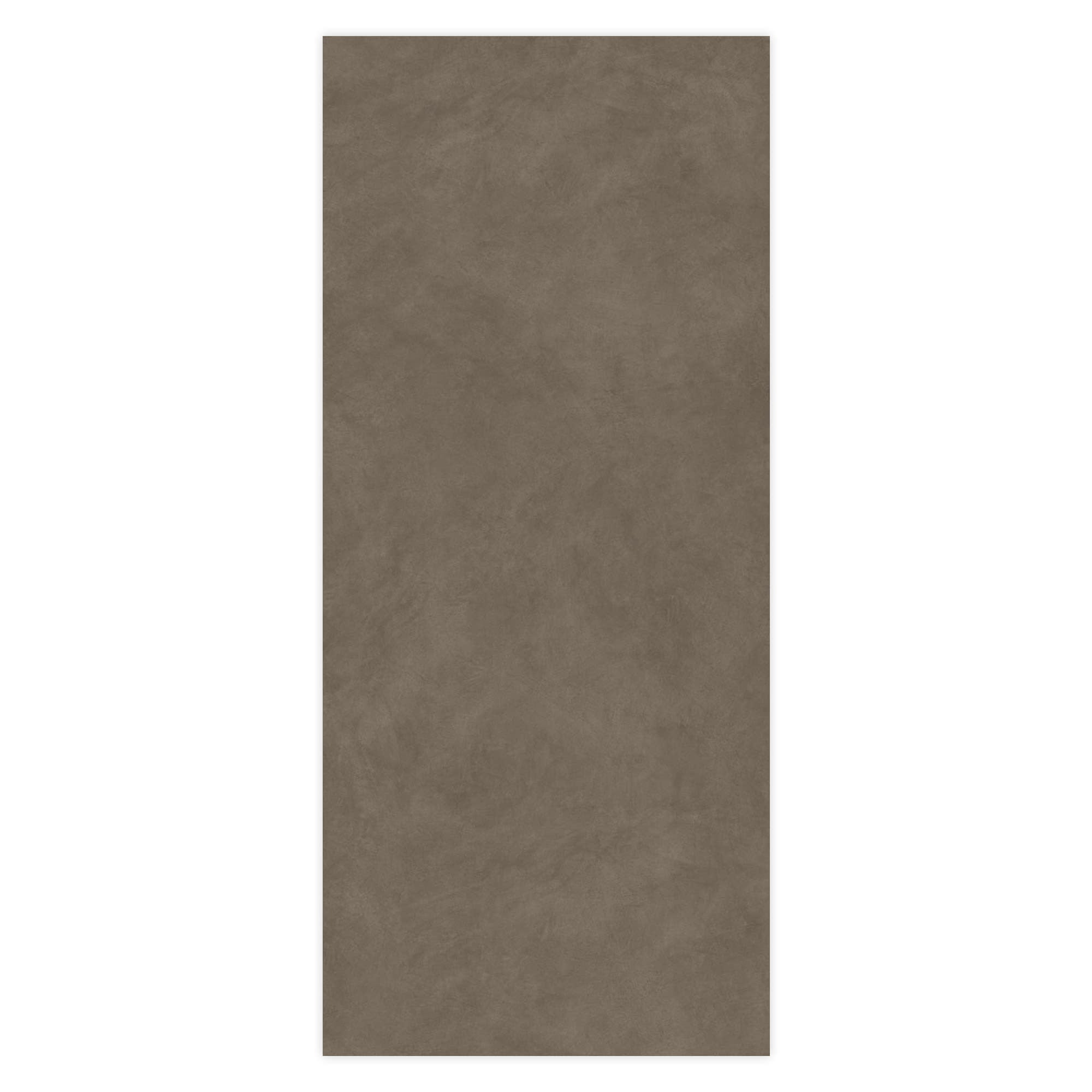 Carrelage effet Béton Brun Terre 278x120x0,6 cm Mat Benzaro - Mur intérieur