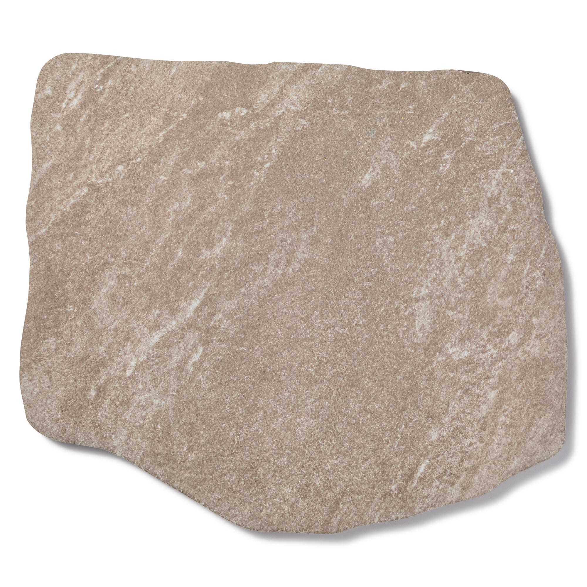 Pas japonais Irrégulier Grès cérame effet Pierre Beige 42x36x2 cm