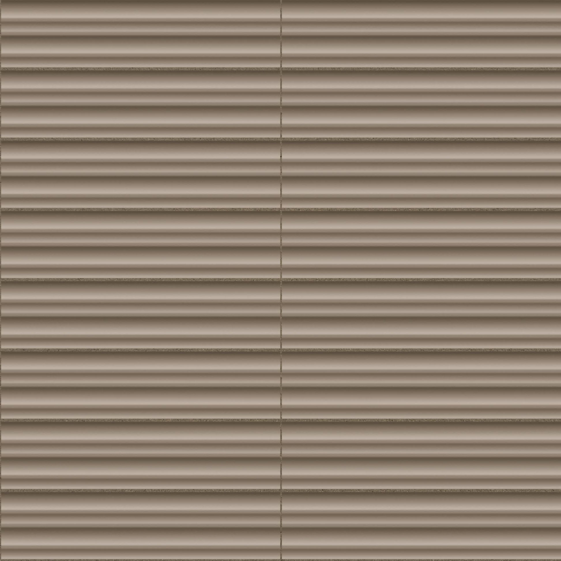 Carrelage 3D Greige 25x5x1,2 cm Iseron - Mur intérieur