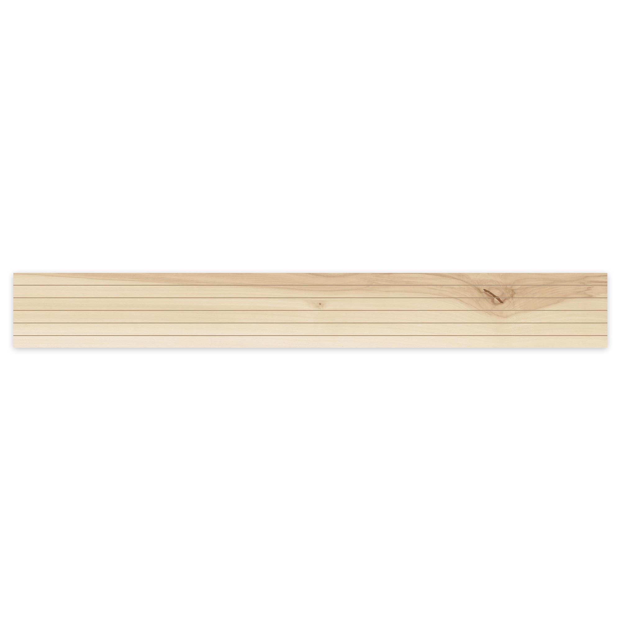 Carrelage effet Parquet Bois Hêtre Avorio Linea 150x18,5x0,9 cm Mat Rivaro - Sol et mur intérieur