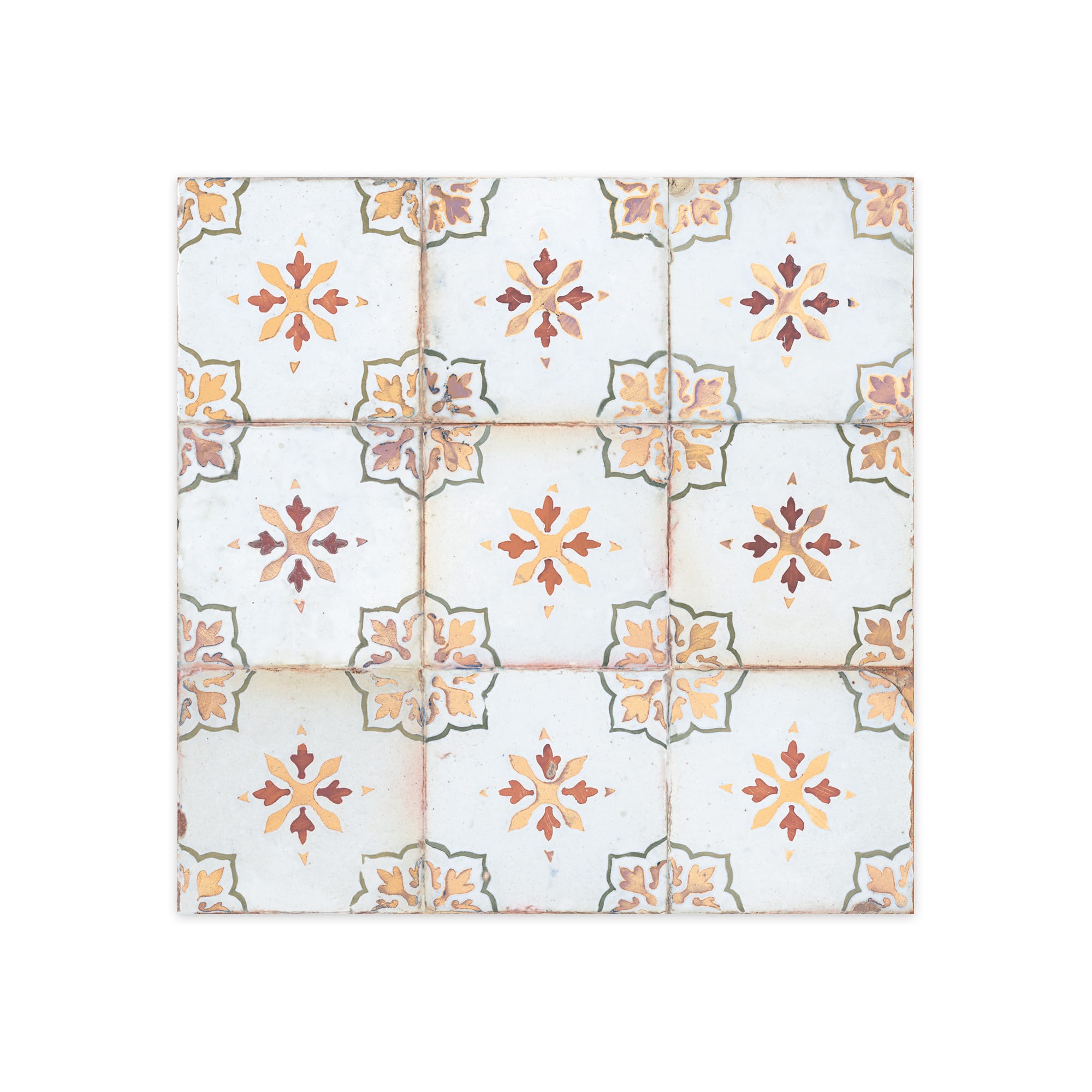 Carrelage Vintage Jaune Emporion 33x33x0,95 cm Selvora - Sol et mur intérieur