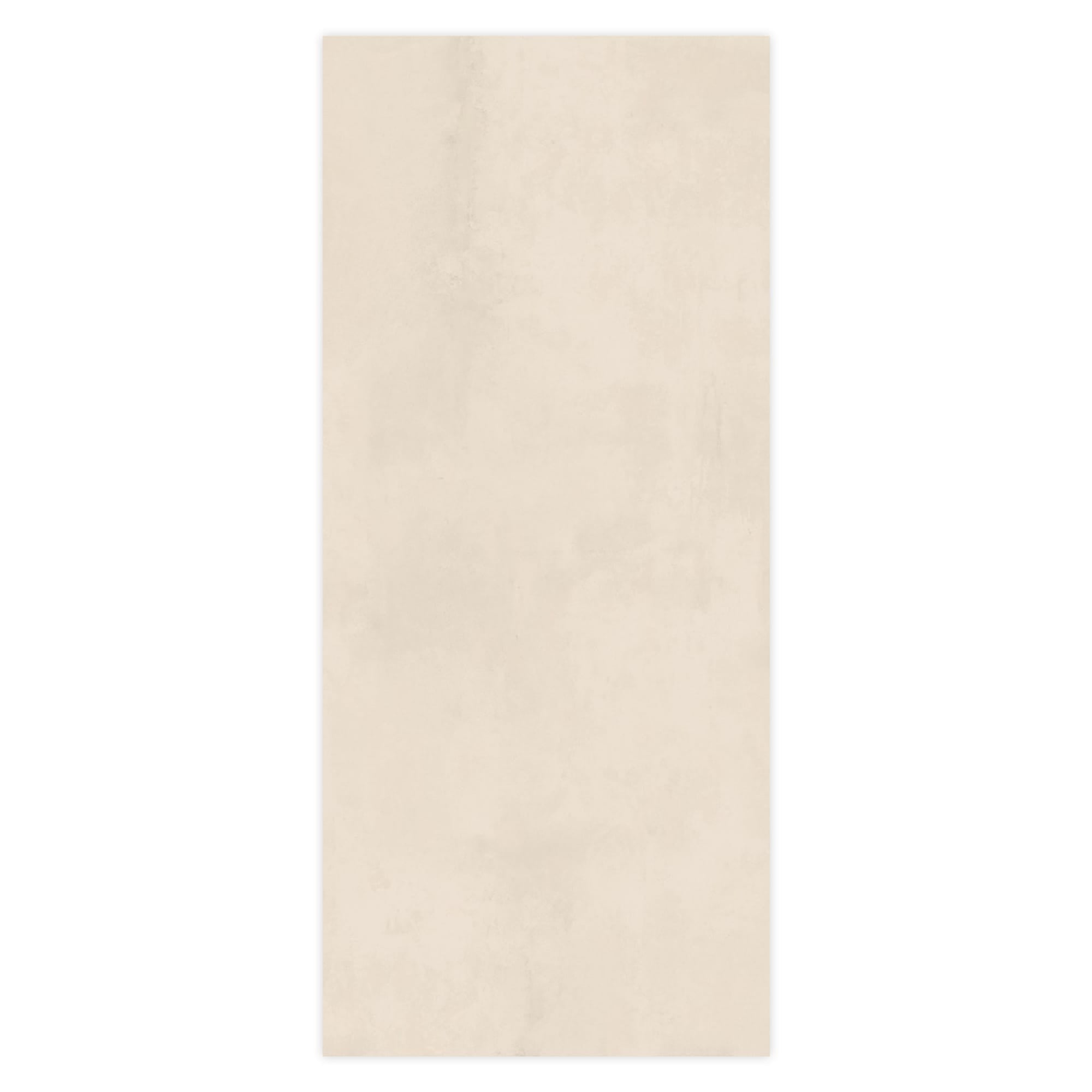 Carrelage effet Béton Beige Ivoire 278x120x0,6 cm Mat Vetrano - Mur intérieur