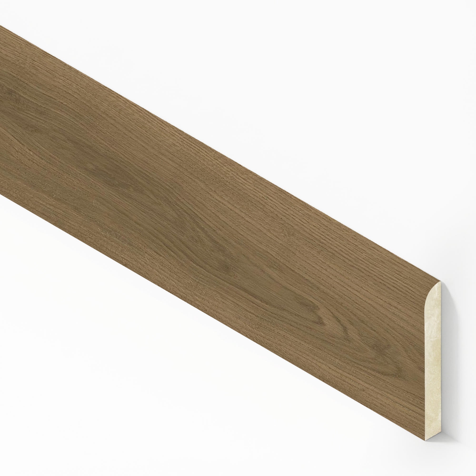 Plinthe carrelage effet Bois Chêne Fumé Rustic 150x7,2 cm Mat Forenza