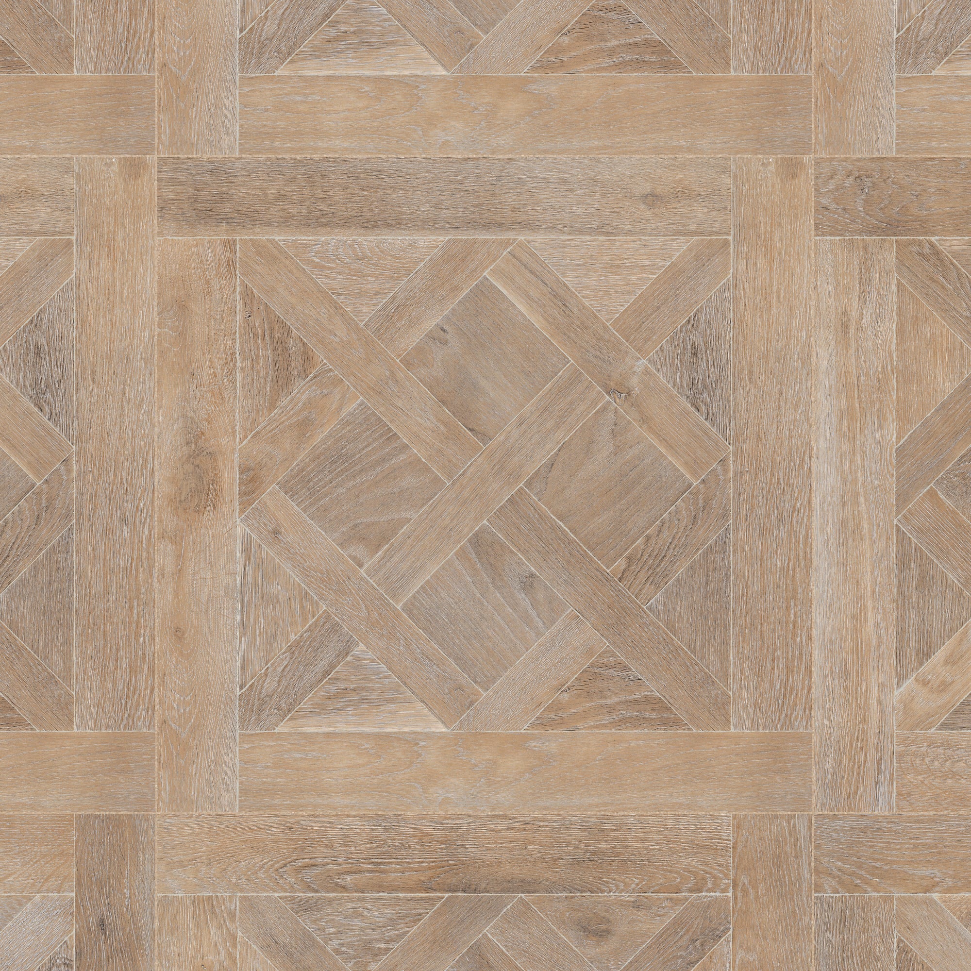 Carrelage effet Parquet Bois Chêne Clair Versailles 90x90x0,9 cm Trianon - Sol intérieur