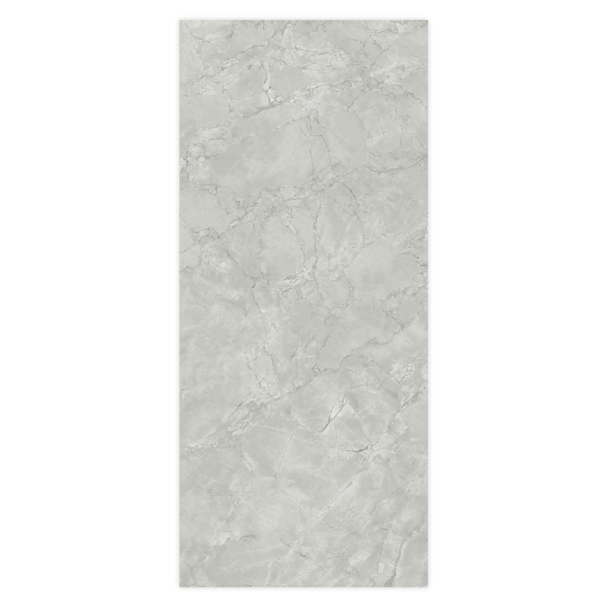 Carrelage effet Marbre Gris Mist 278x120x0,6 cm Brillant Montira - Mur intérieur