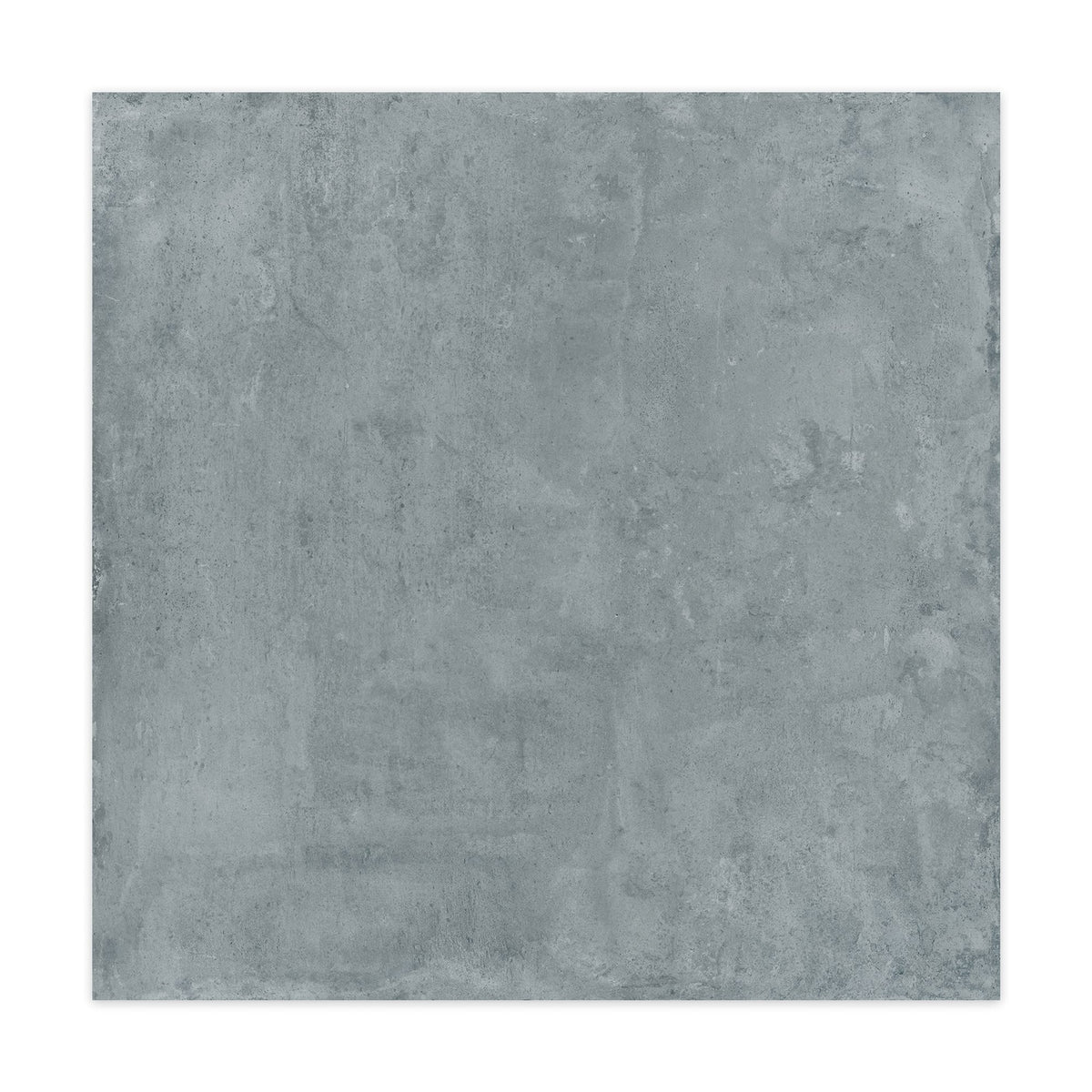 Carrelage effet Béton Bleu 90x90x0,9 cm Valmior - Sol et mur intérieur