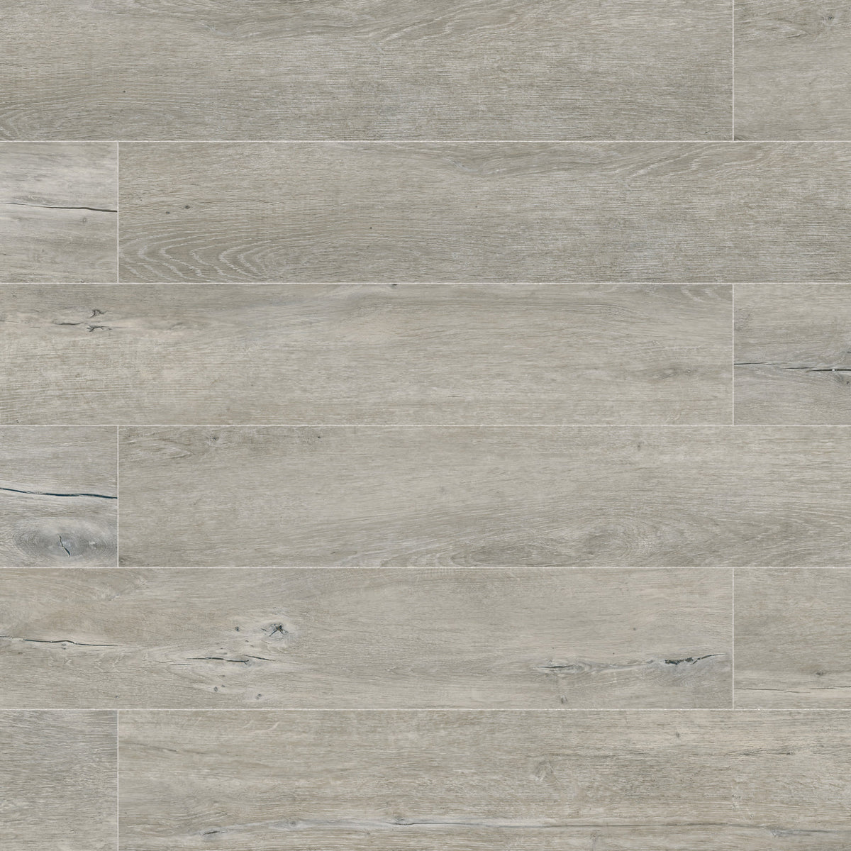 Carrelage effet Parquet Bois Gris Cendré 121x19,5x0,9 cm In&Out Lunerol - Sol et mur intérieur et Sol extérieur
