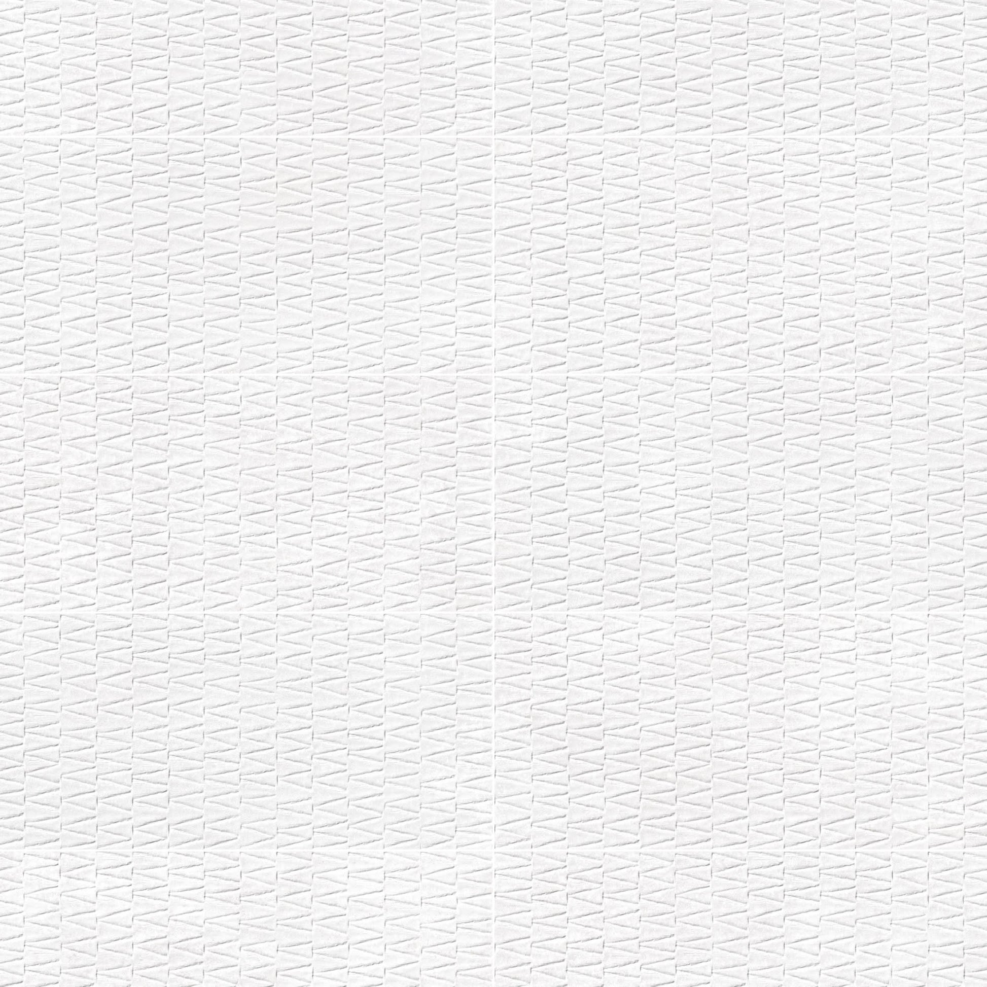 Carrelage effet Béton 3D Blanc Lin 90x32x1,05 cm Sorelan - Mur intérieur