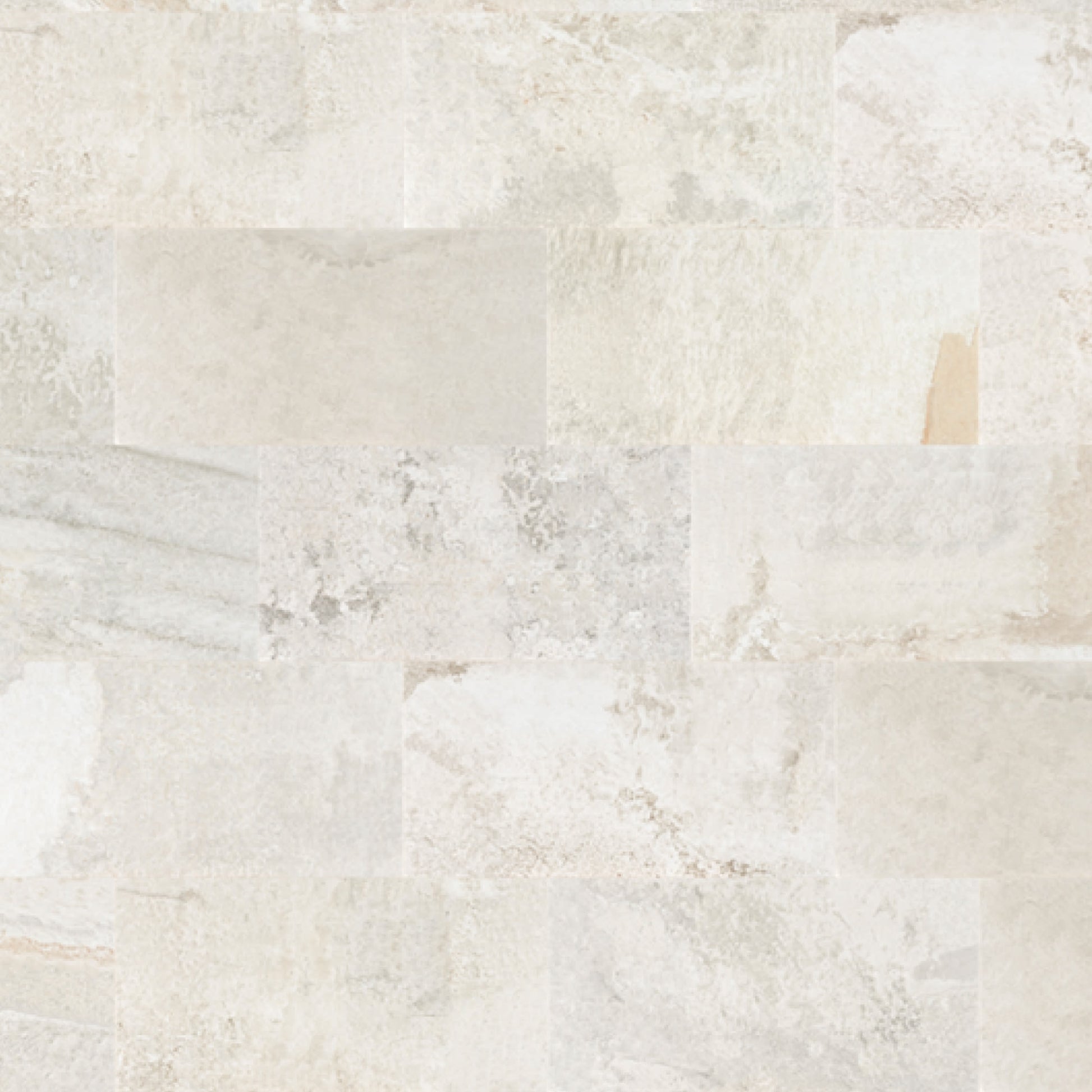 Carrelage effet Pierre de Bali Blanc 97,9x48,8x2 cm Stromboli - Sol extérieur