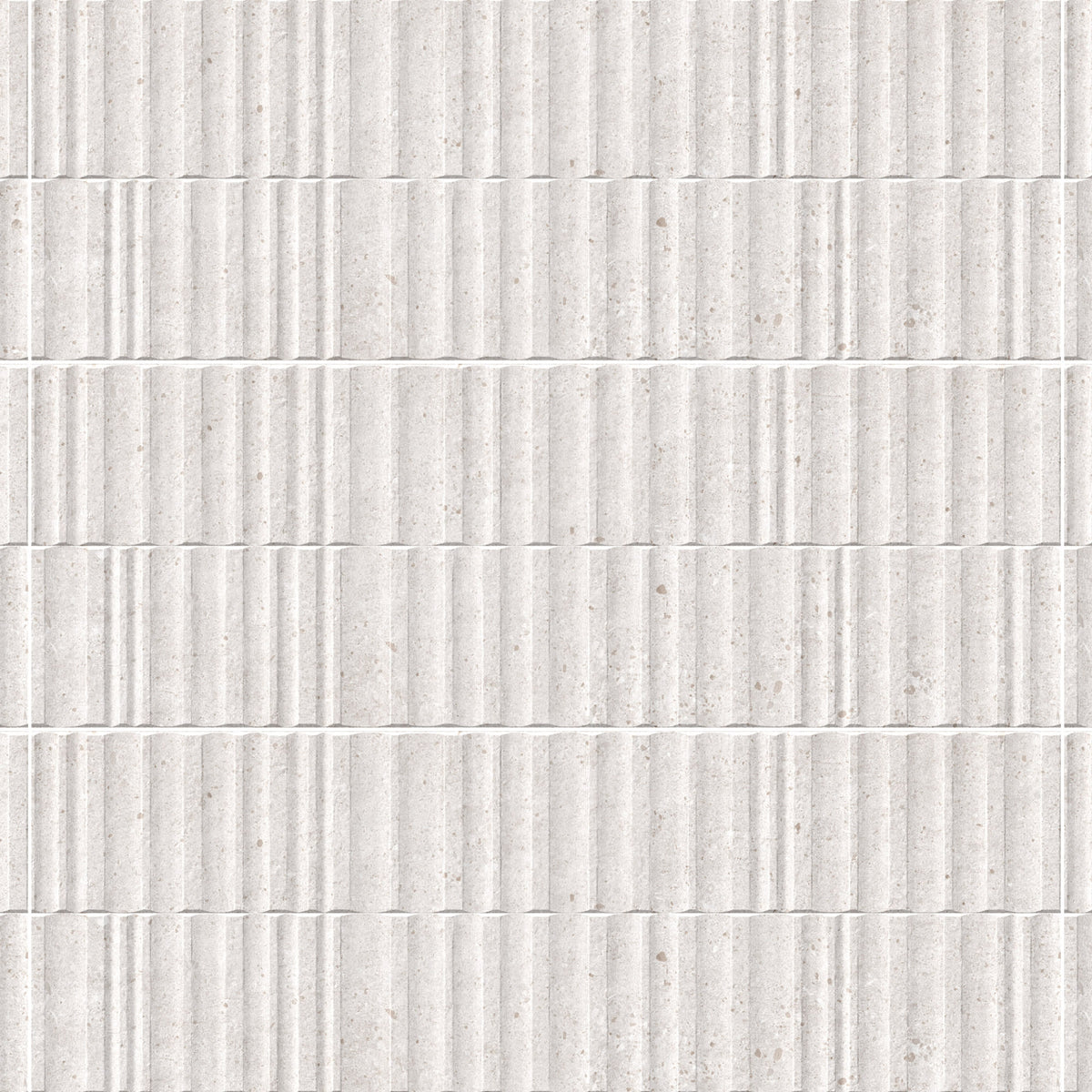 Carrelage effet Béton 3D Gris Silver Estria 100x33,3x0,98 cm Arvelis - Mur intérieur