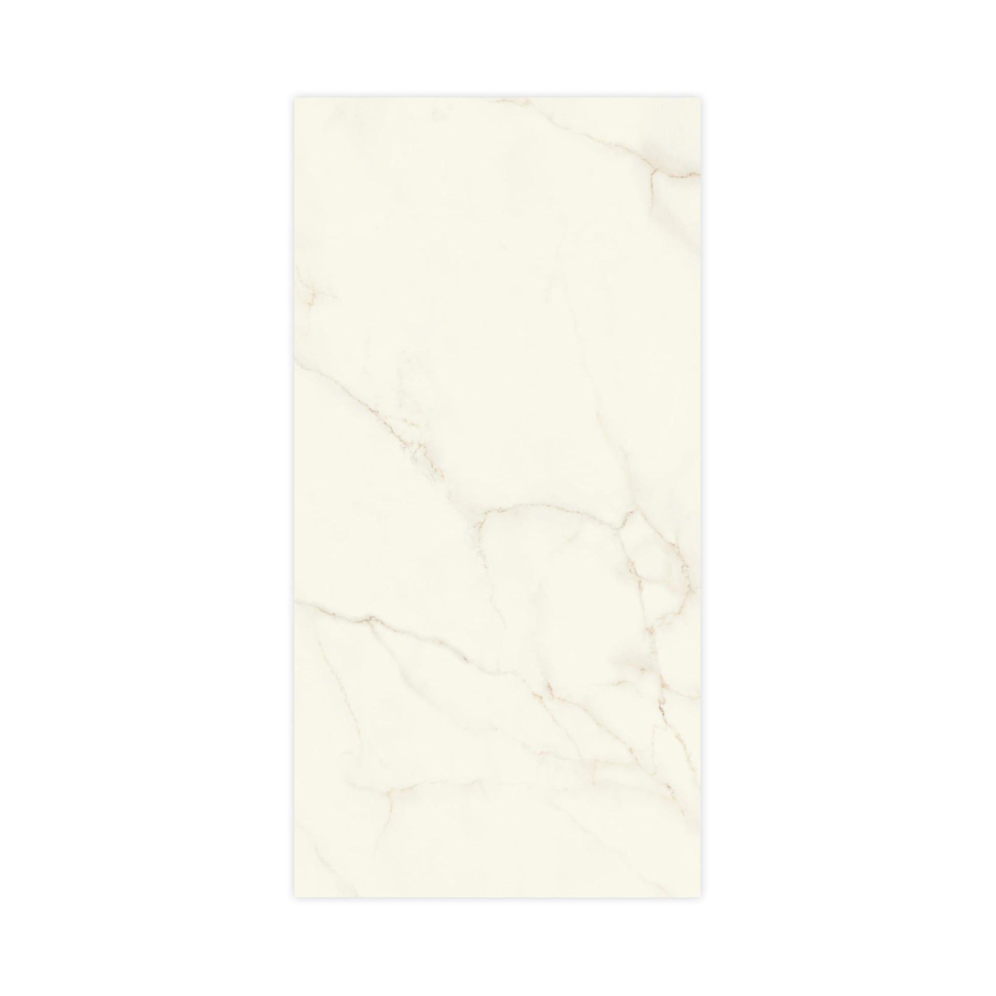 Carrelage effet Marbre Blanc Calacatta Divino 240x120x0,9 cm Brillant Montira - Mur intérieur