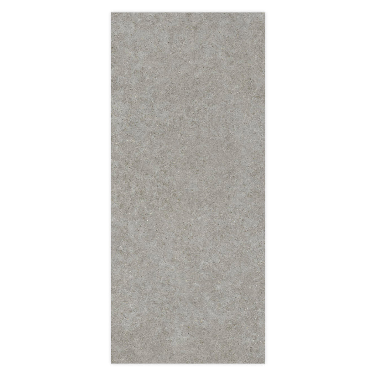 Carrelage effet Pierre Calcaire Gris Cendré 278x120x0,6 cm Mat Domella - Mur intérieur