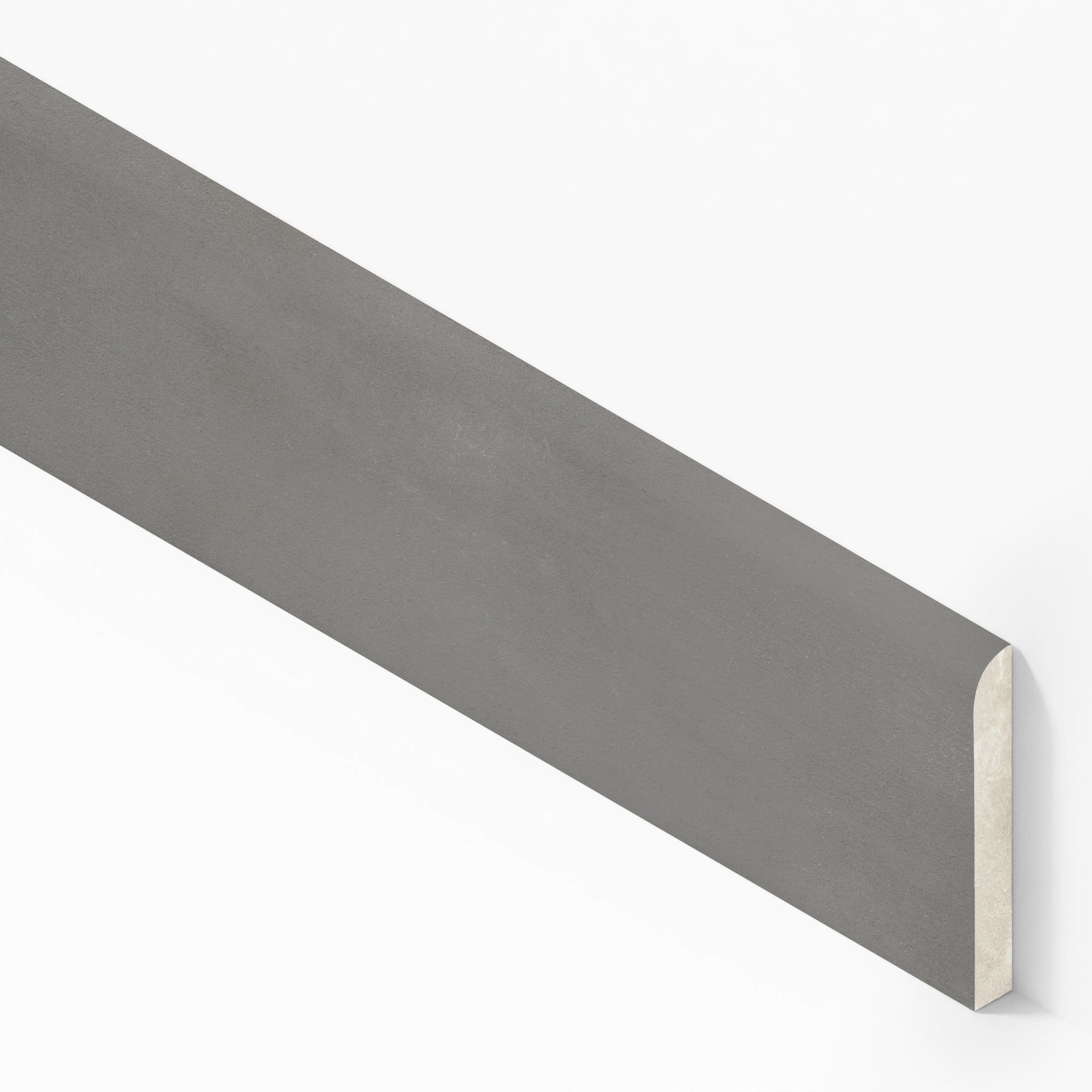 Plinthe carrelage effet Béton Gris Ombre 80x7,2 cm Mat Gravino