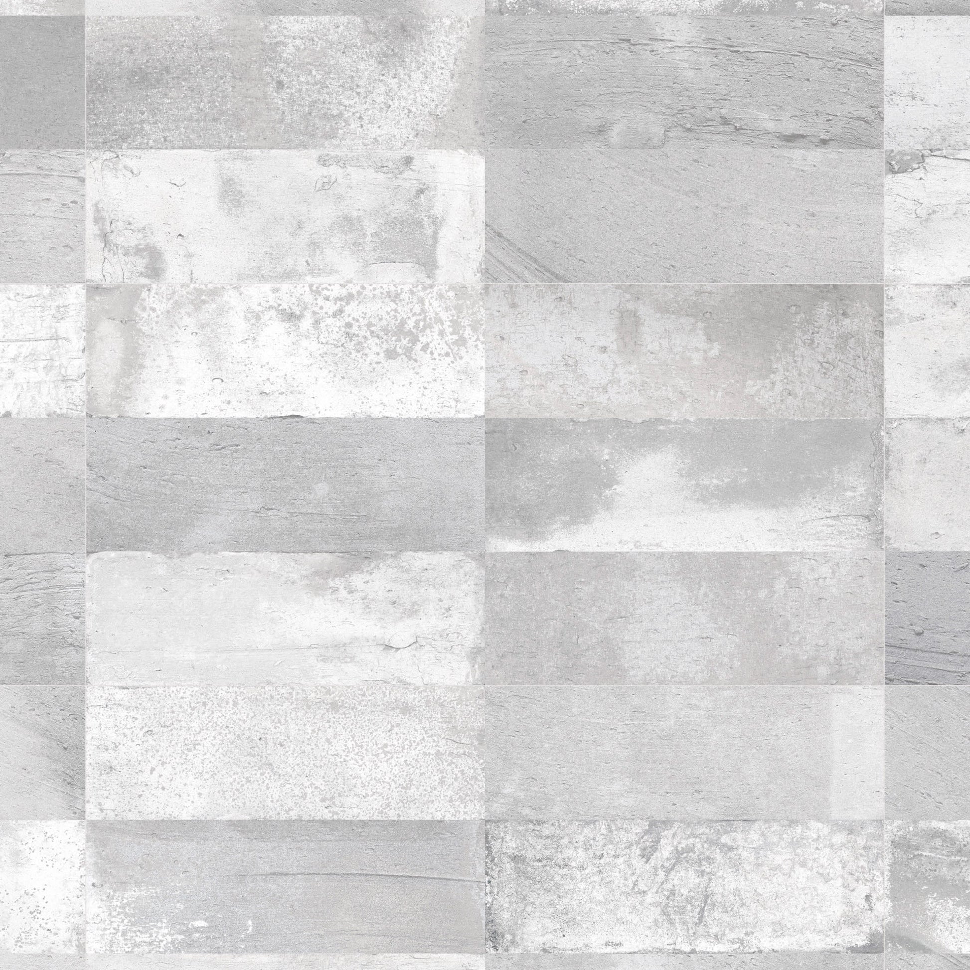Carrelage Vintage effet Terre cuite Gris 40x20x1,03 cm Terramo - Mur intérieur