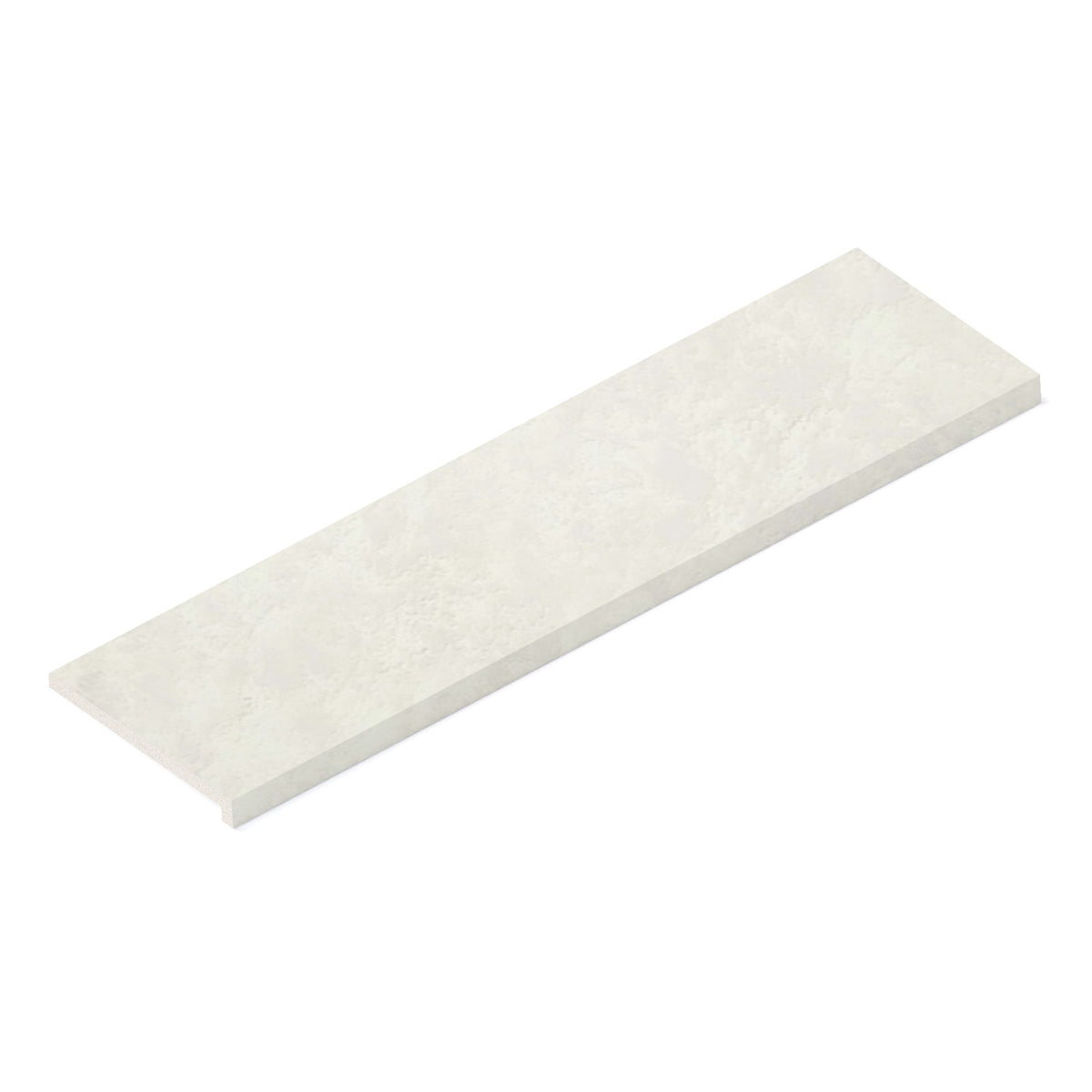 Margelle de piscine effet Marbre Blanc Calacatta Armonia 120x33x2 cm Bord Droit avec retombée Orsiano