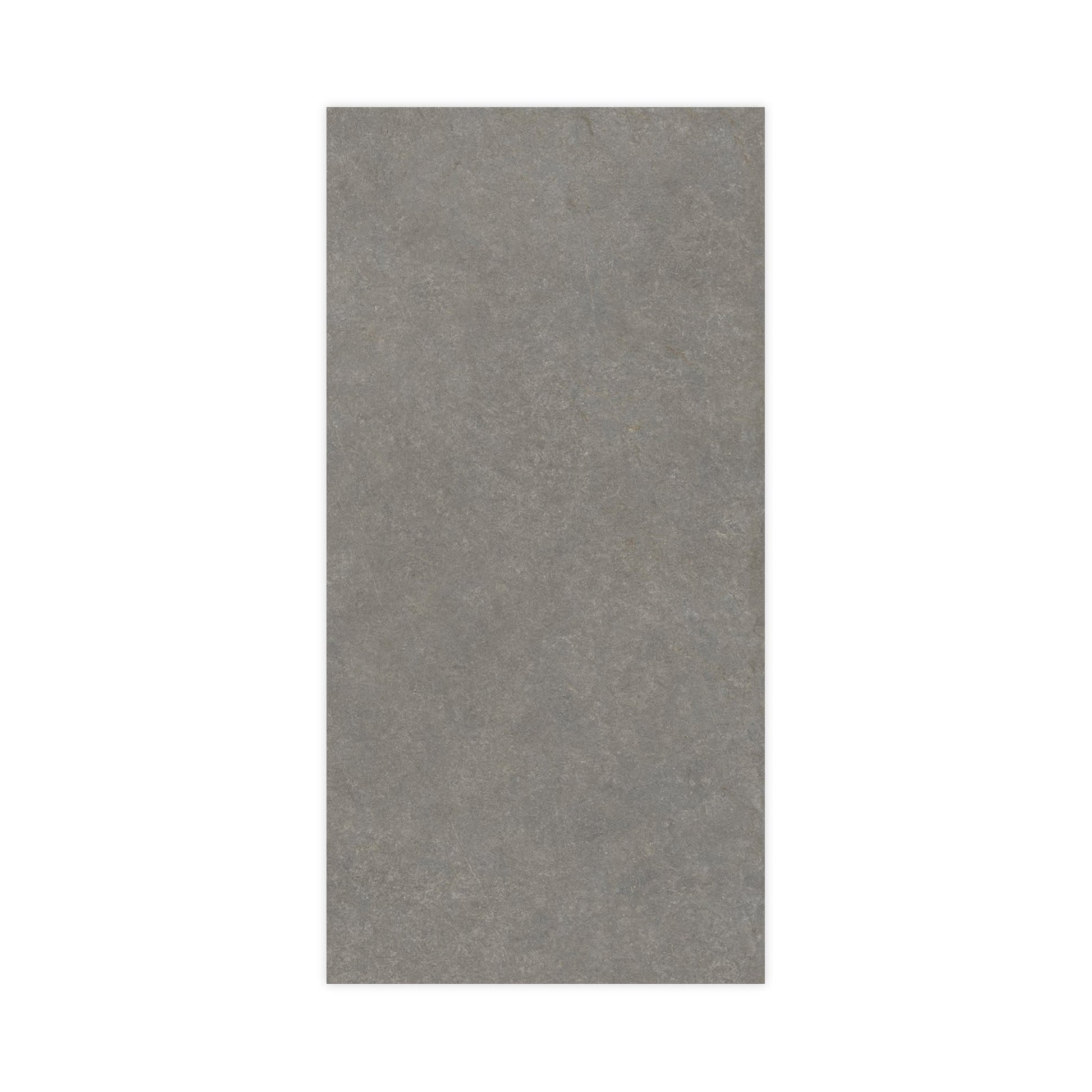 Carrelage effet Pierre Quartzite Gris Fumé 240x120x0,9 cm Mat Venturo - Mur intérieur