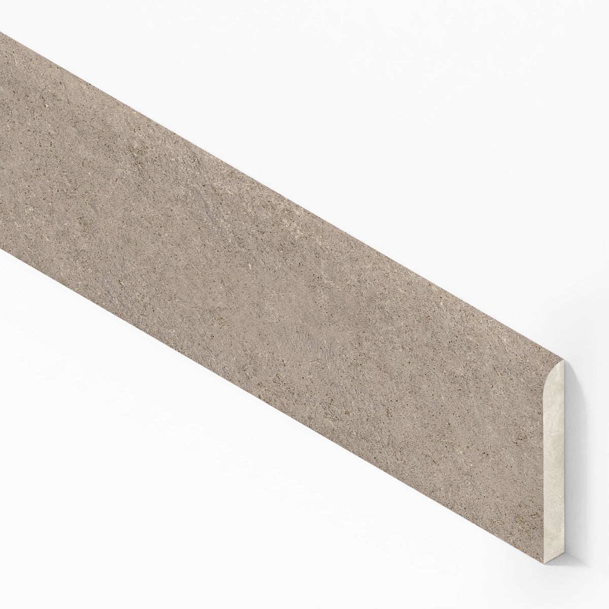 Plinthe carrelage effet Pierre Calcaire Grège 60x7,2 cm Mat Domella