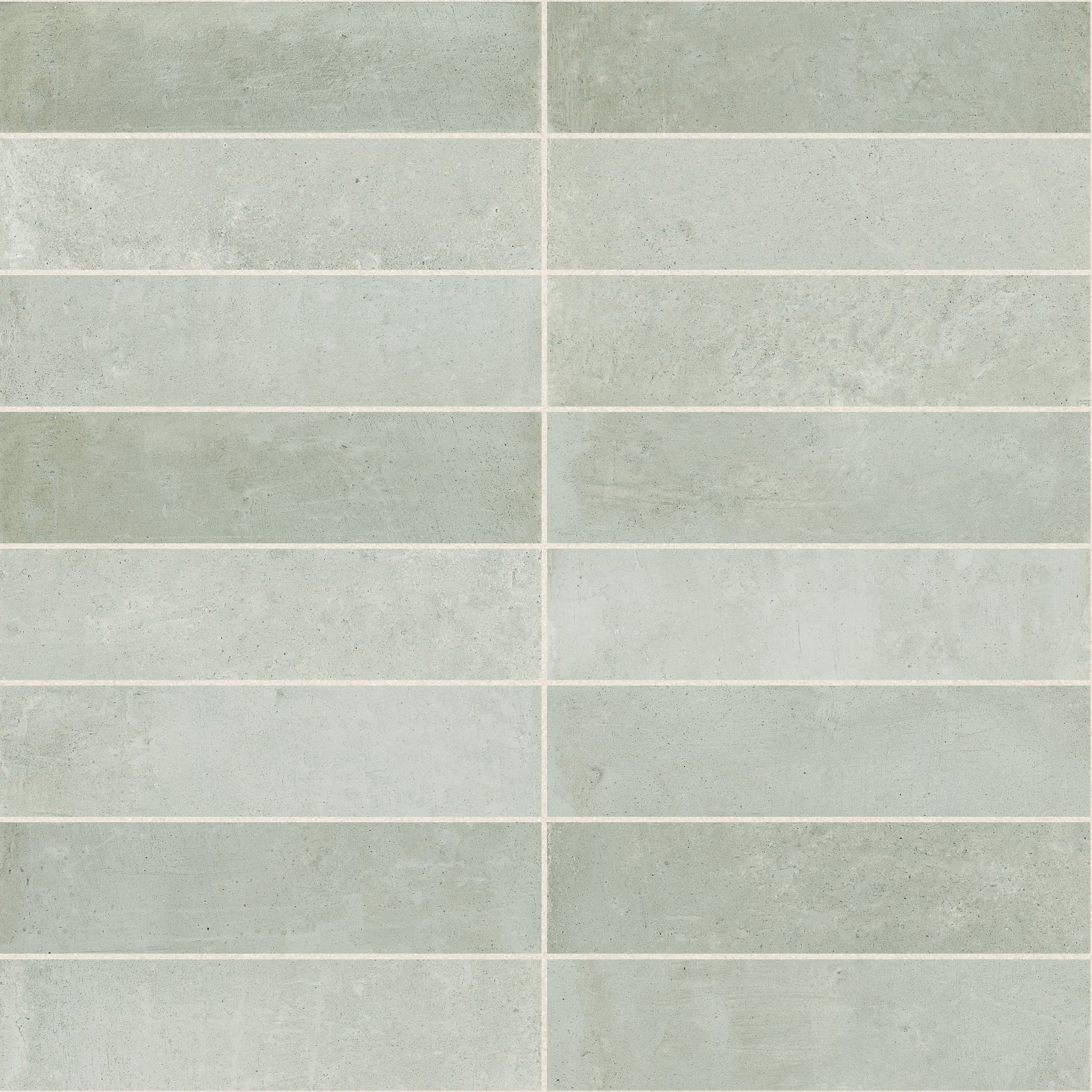 Carrelage effet Zellige Vert 18,4x4,6x0,85 cm Terronys - Sol et mur intérieur