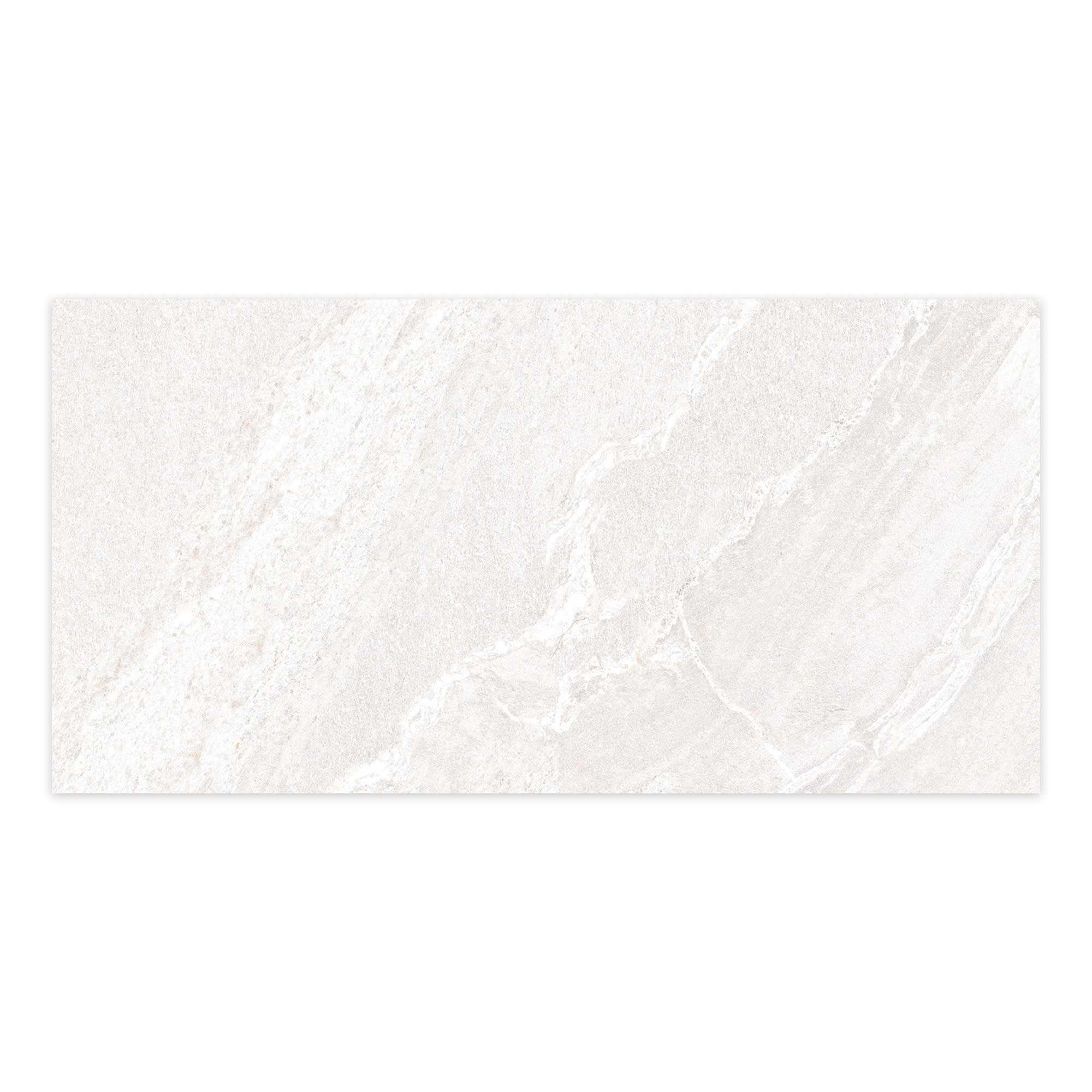 Carrelage effet Pierre Gris Perle 100x50x2 cm Torvane - Sol extérieur
