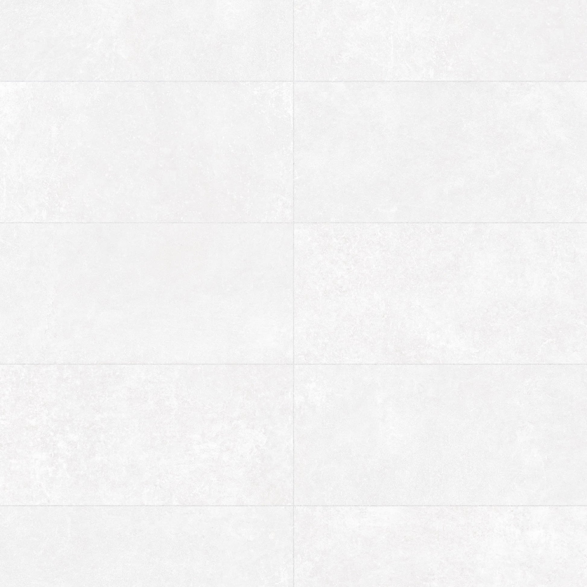 Carrelage effet Béton Blanc Lin 90x32x1,05 cm Sorelan - Mur intérieur