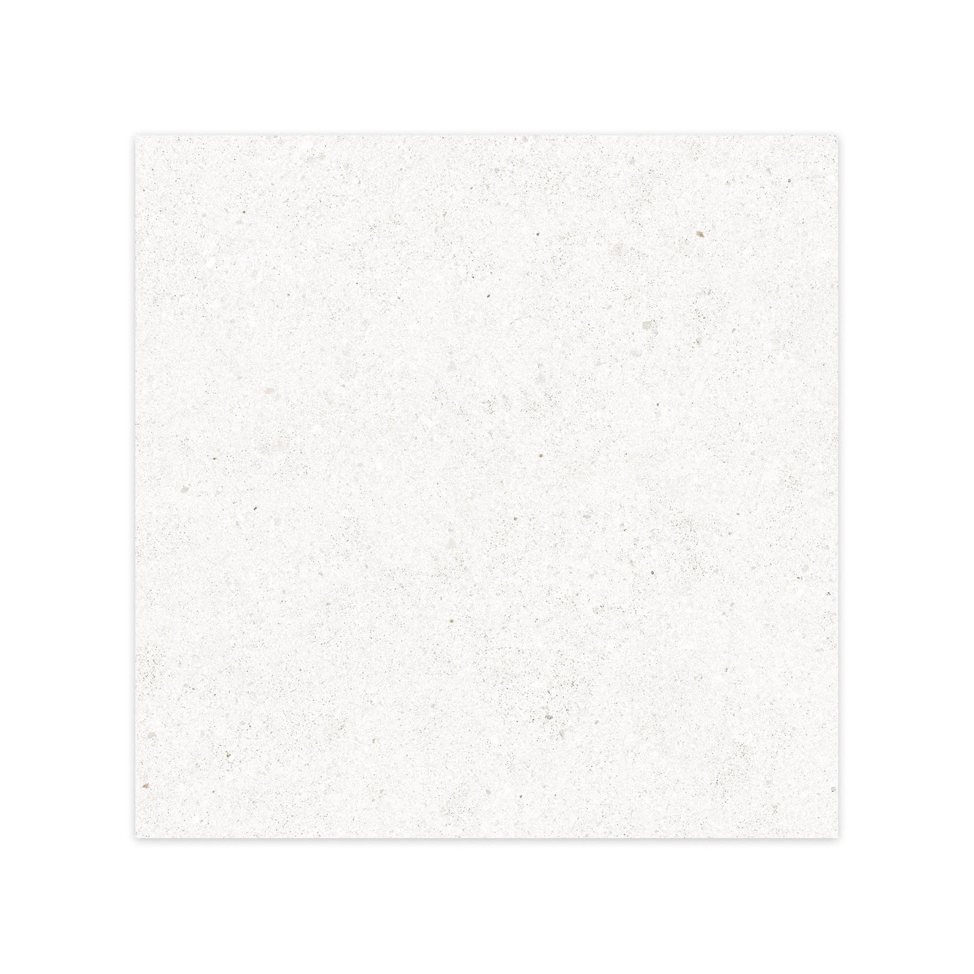 Carrelage effet Béton Blanc 60x60x0,9 cm In&Out Arvelis - Sol et mur intérieur et Sol extérieur