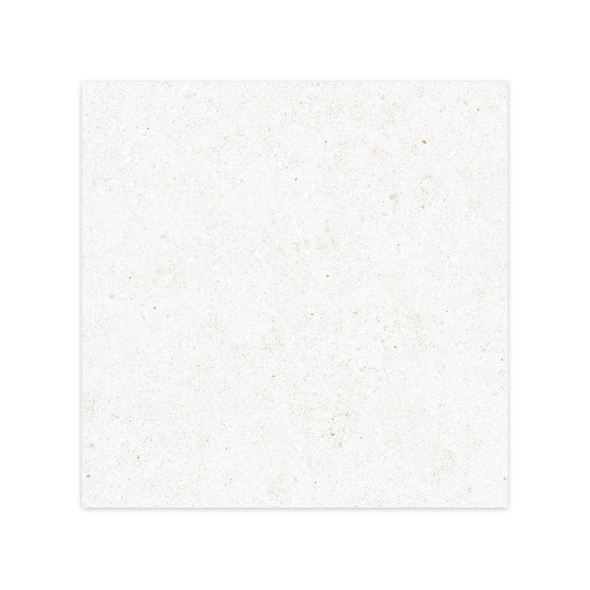 Carrelage effet Béton Blanc 60x60x0,9 cm In&Out Arvelis - Sol et mur intérieur et Sol extérieur