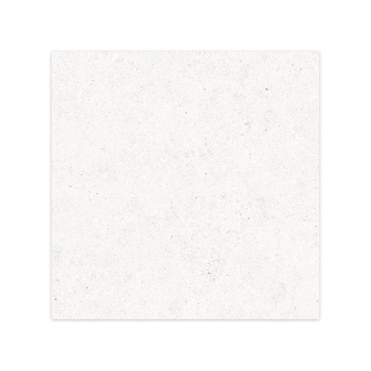 Carrelage effet Béton Blanc 60x60x0,9 cm In&Out Arvelis - Sol et mur intérieur et Sol extérieur