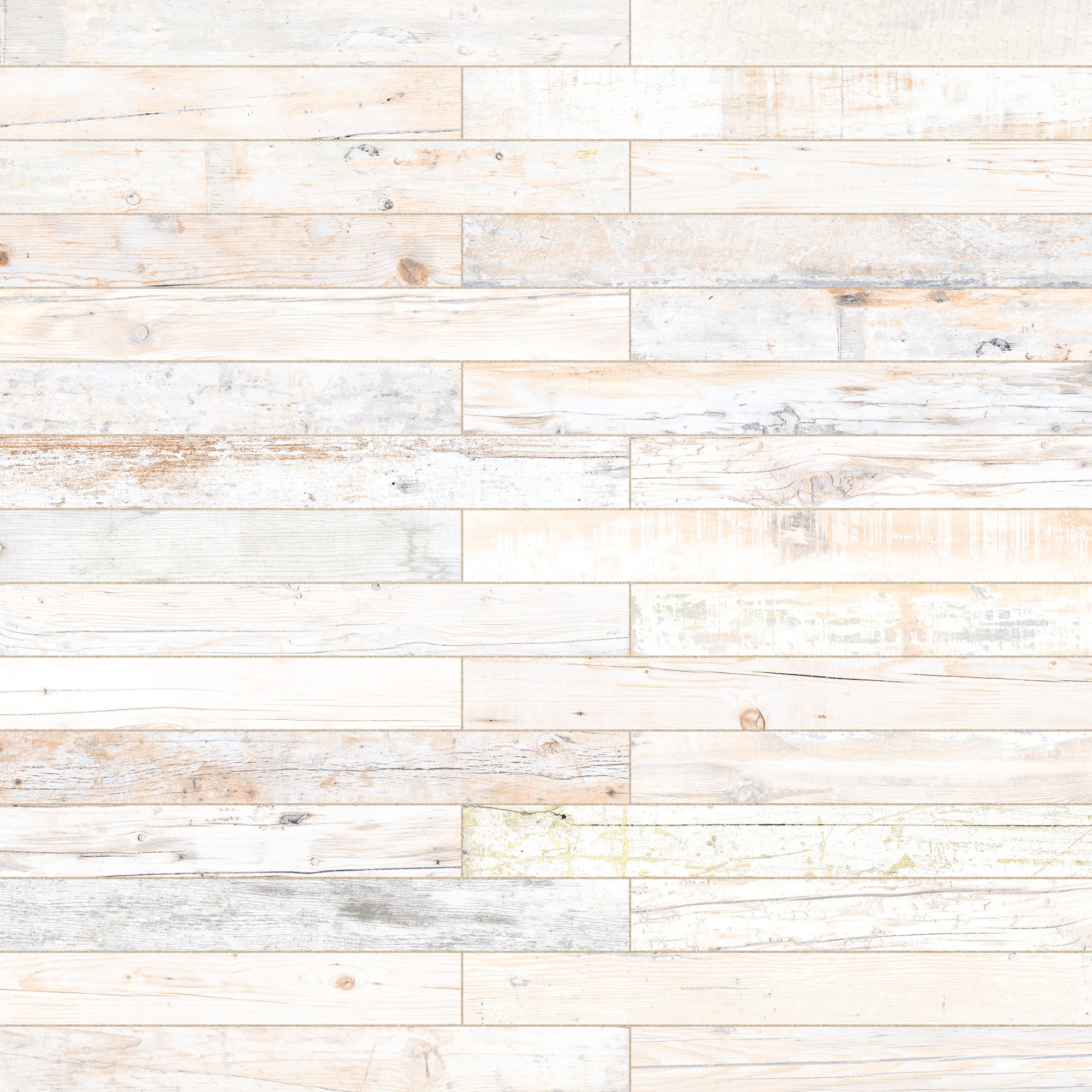 Carrelage Vintage effet Parquet Bois Blanc 67,5x7,4x0,9 cm Selvior - Sol et mur intérieur