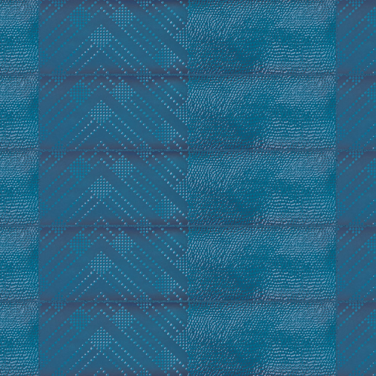 Carrelage effet Zellige Bleu 30x7,5x0,82 cm Salerno - Mur intérieur