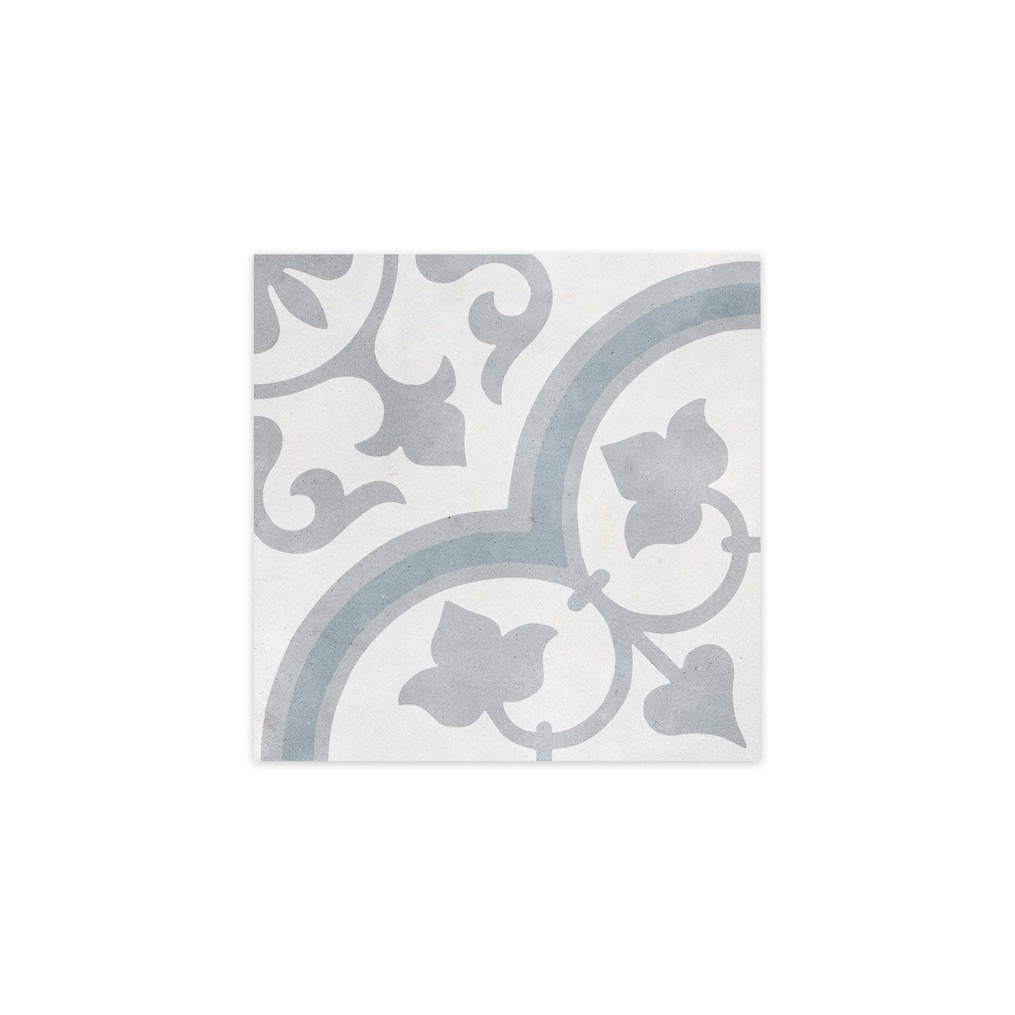 Carrelage effet Carreau ciment Lurelia Gris 22,3x22,3x0,9 cm Novera - Sol et mur intérieur