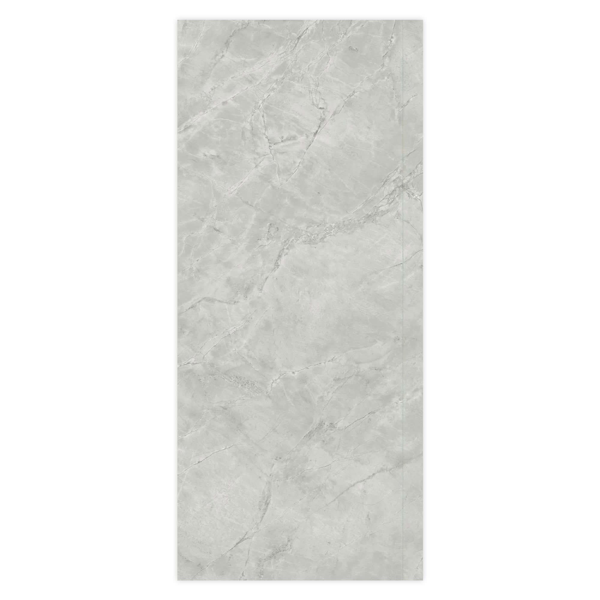 Carrelage effet Marbre Gris Mist 278x120x0,6 cm Silk Montira - Mur intérieur